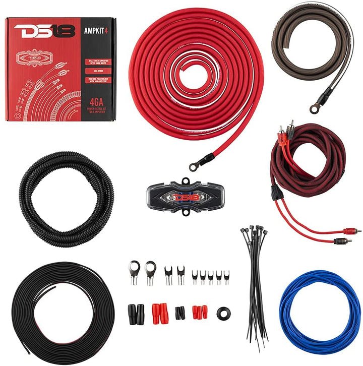 DS18 2012-2021 RAM 1500 Crew and Quad Cab Front and Back Doors Speakers Better Upgrade/Replacement Package 1600 Watts