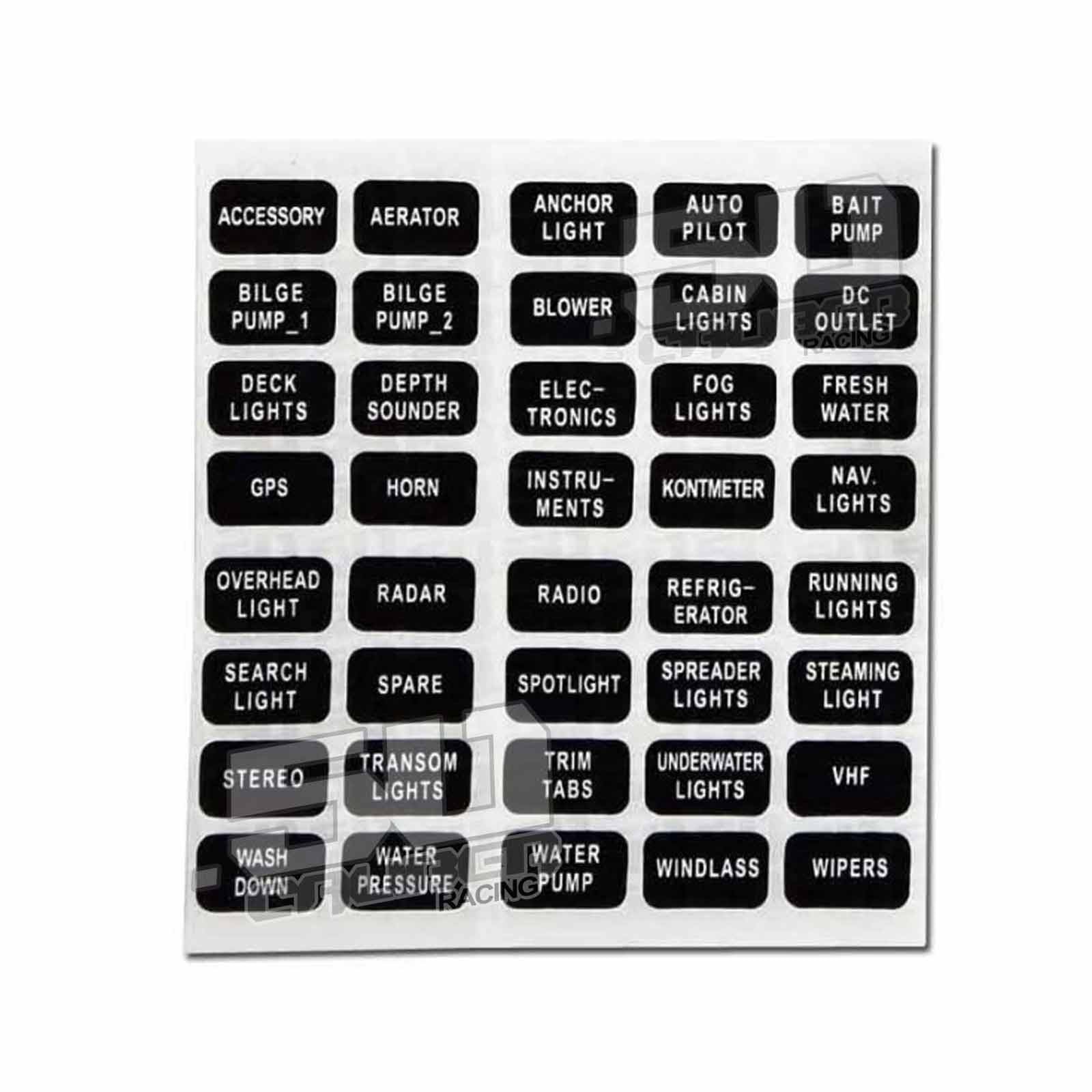 12 Way Standard LED Circuit Screw Fuse Block
