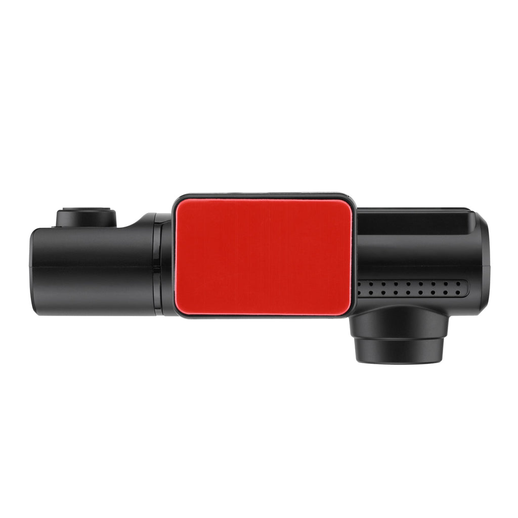 4K Triple Dash Camera with Front, In-Cabin and Rear Cameras, Wi-Fi, GPS and 3.16” IPS Display
