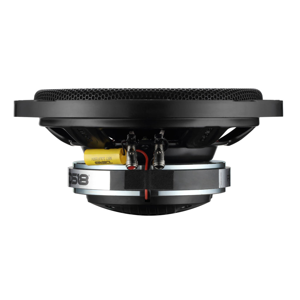 PRO 8" Shallow Coaxial Hybrid Mid-Range Loudspeaker with Built-in Driver | 200W RMS 8-Ohm