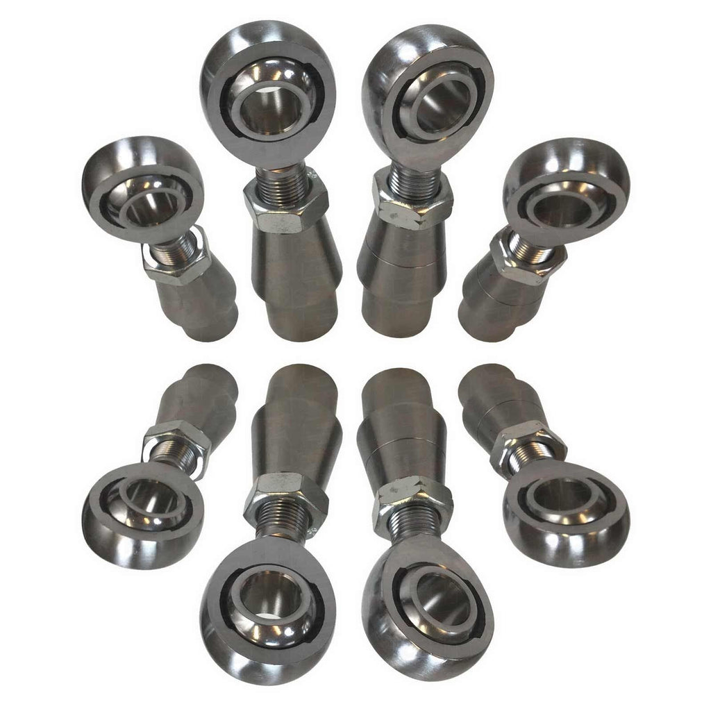 4 Link Rod End Kit - 5/8 Chromoly Heim - 1.25 OD Tubing