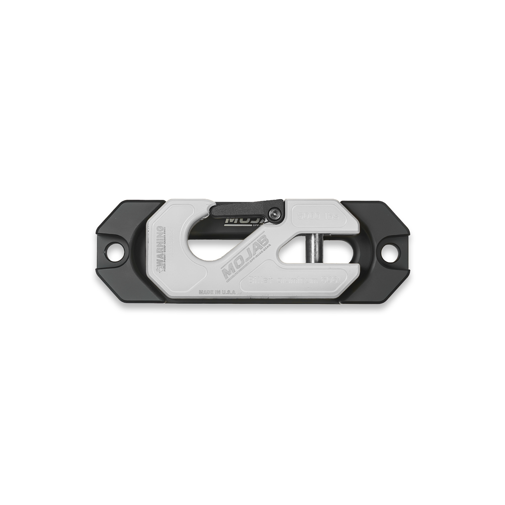 MOJAB UTV/SXS Aluminum Recessed Winch Shackle with Fairlead Kit