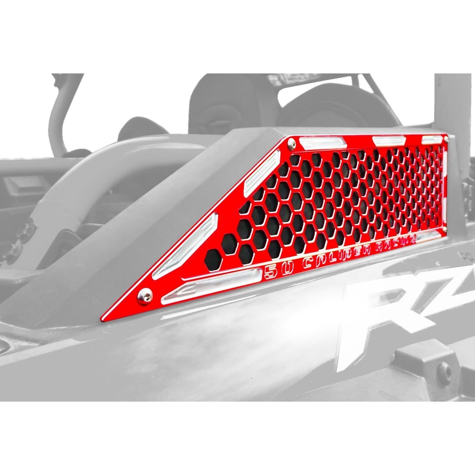 RZR XP Turbo Billet Air Intake Grille Bezel Kit
