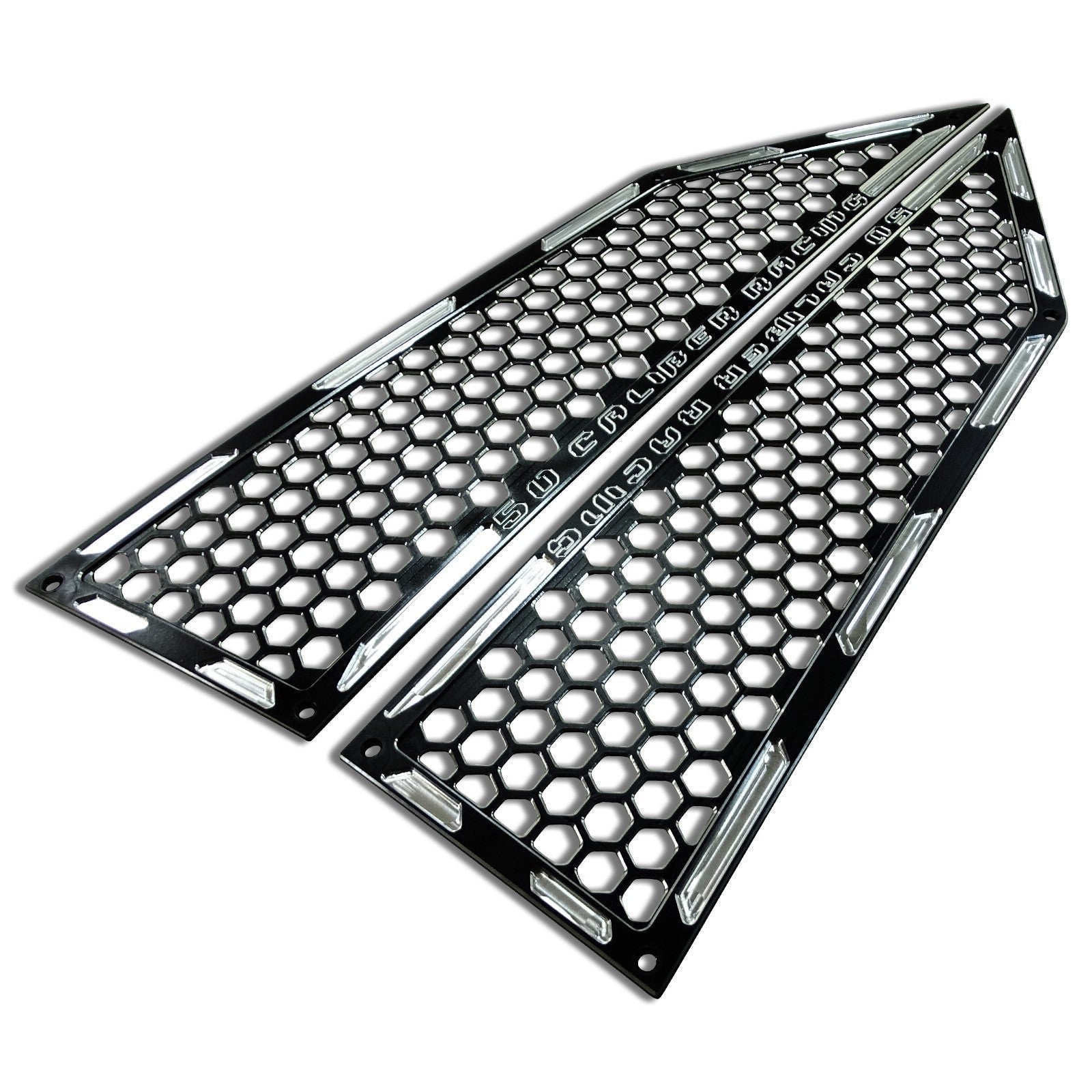 RZR XP Turbo Billet Air Intake Grille Bezel Kit
