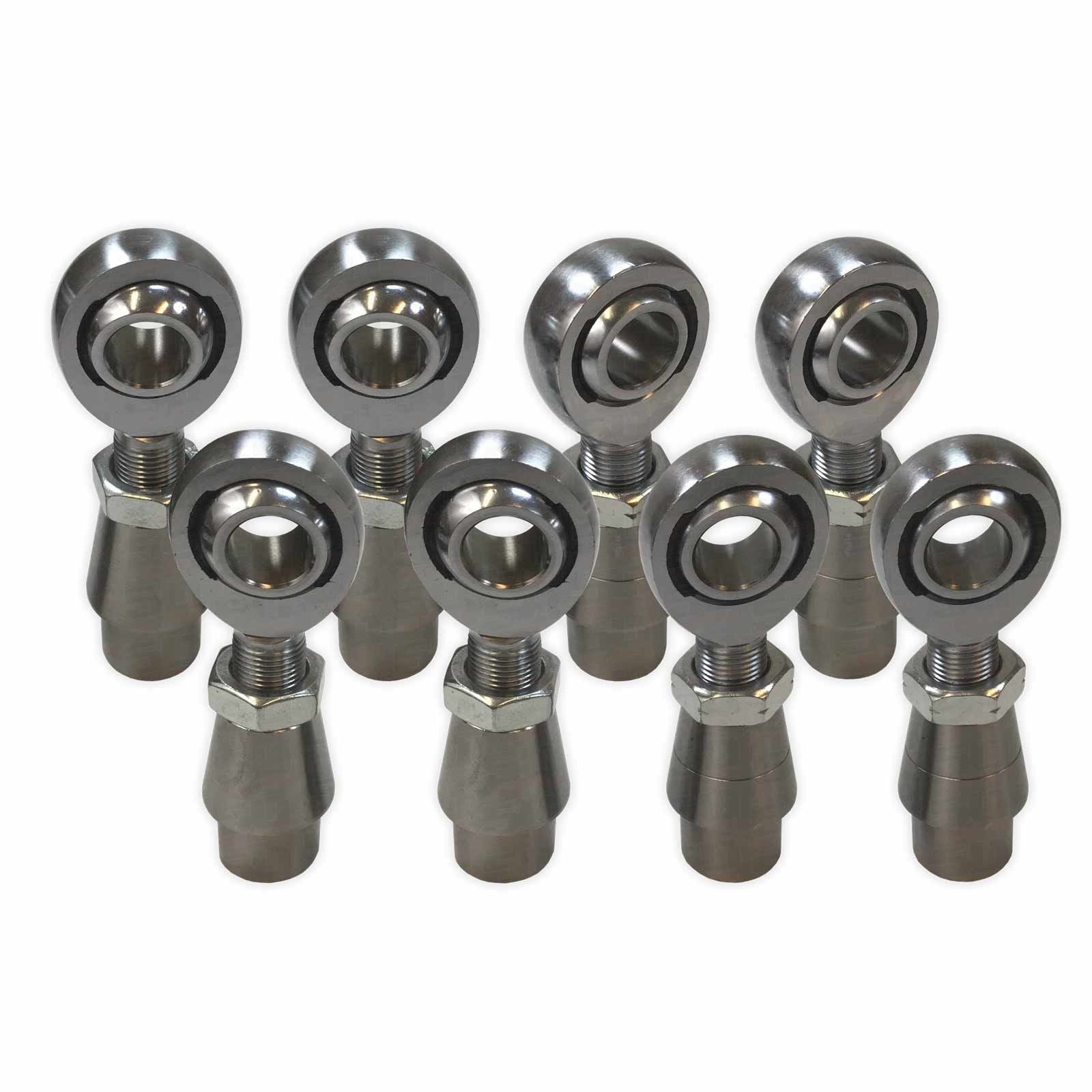4 Link Rod End Kit - 1/2" Chromoly Heim - 1" OD Tubing