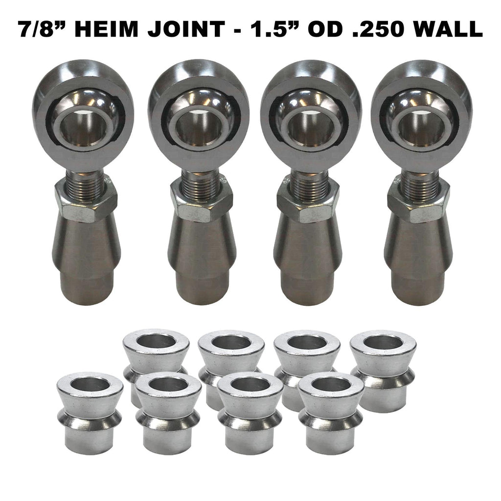 Sway Bar Link Fab Kit -  7/8" Chromoly Heim - 1.5" OD Tubing