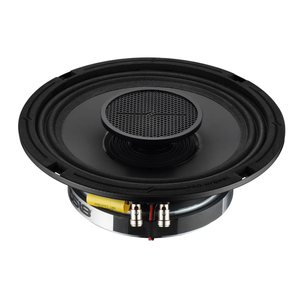 PRO 8" Shallow Coaxial Hybrid Mid-Range Loudspeaker with Built-in Driver | 200W RMS 8-Ohm