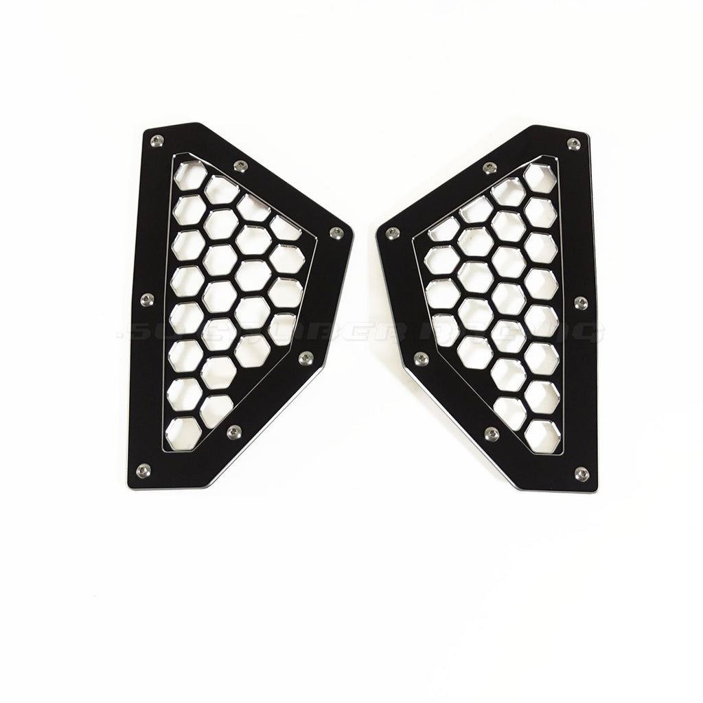 Billet Rear Grille Bezels Can Am X3 2 and 4 seat models