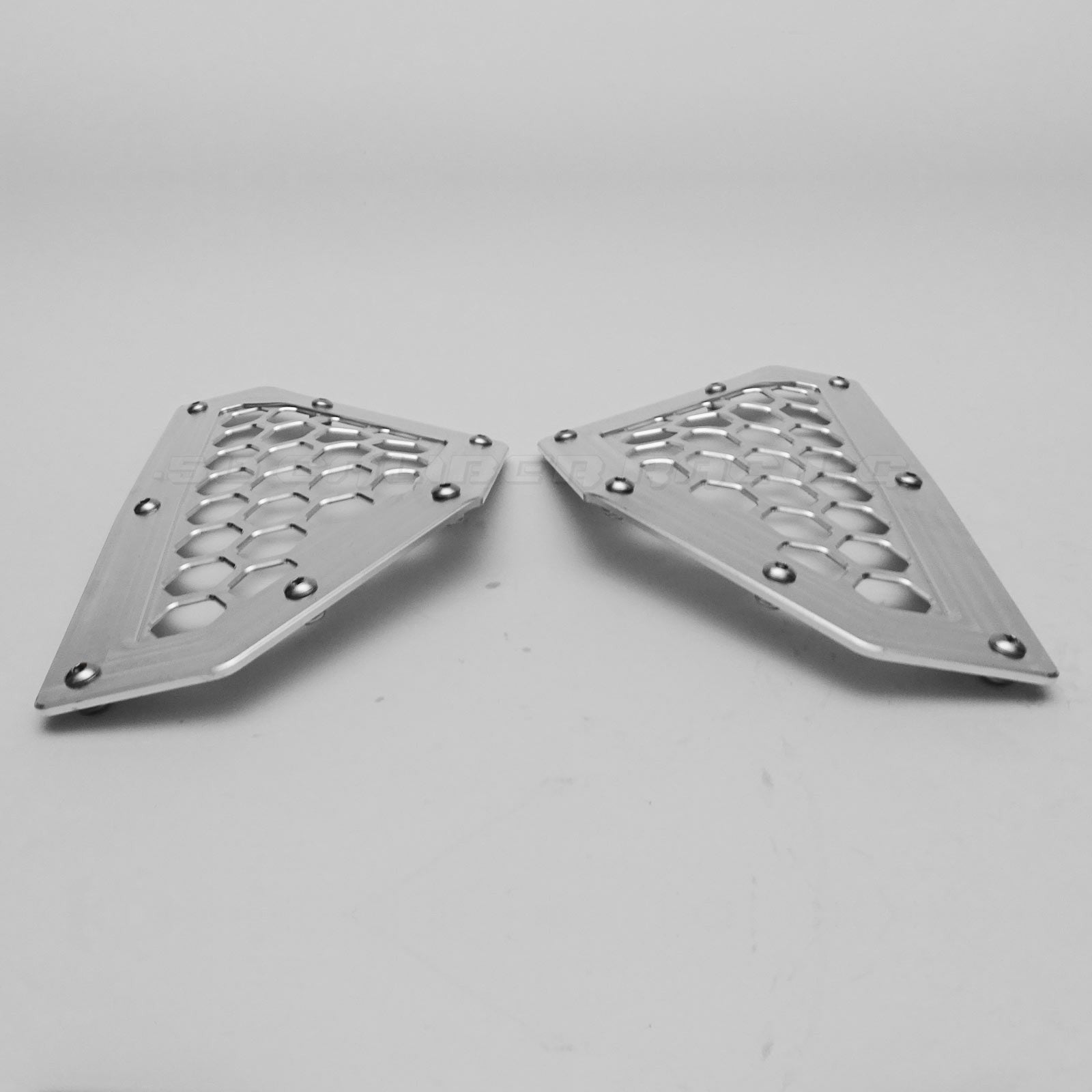Billet Rear Grille Bezels Can Am X3 2 and 4 seat models