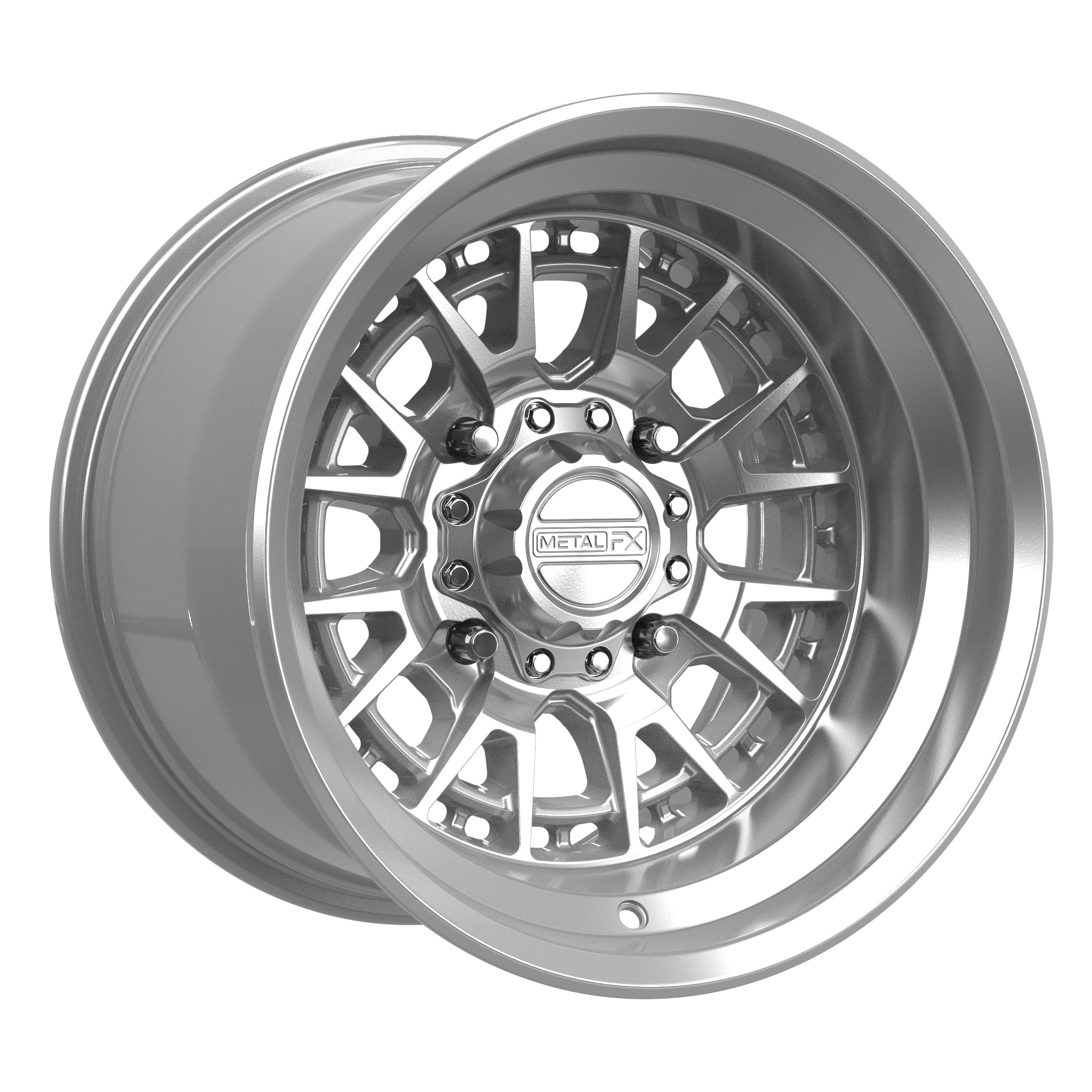 Slayer Non-Beadlock | Gloss Silver Machined