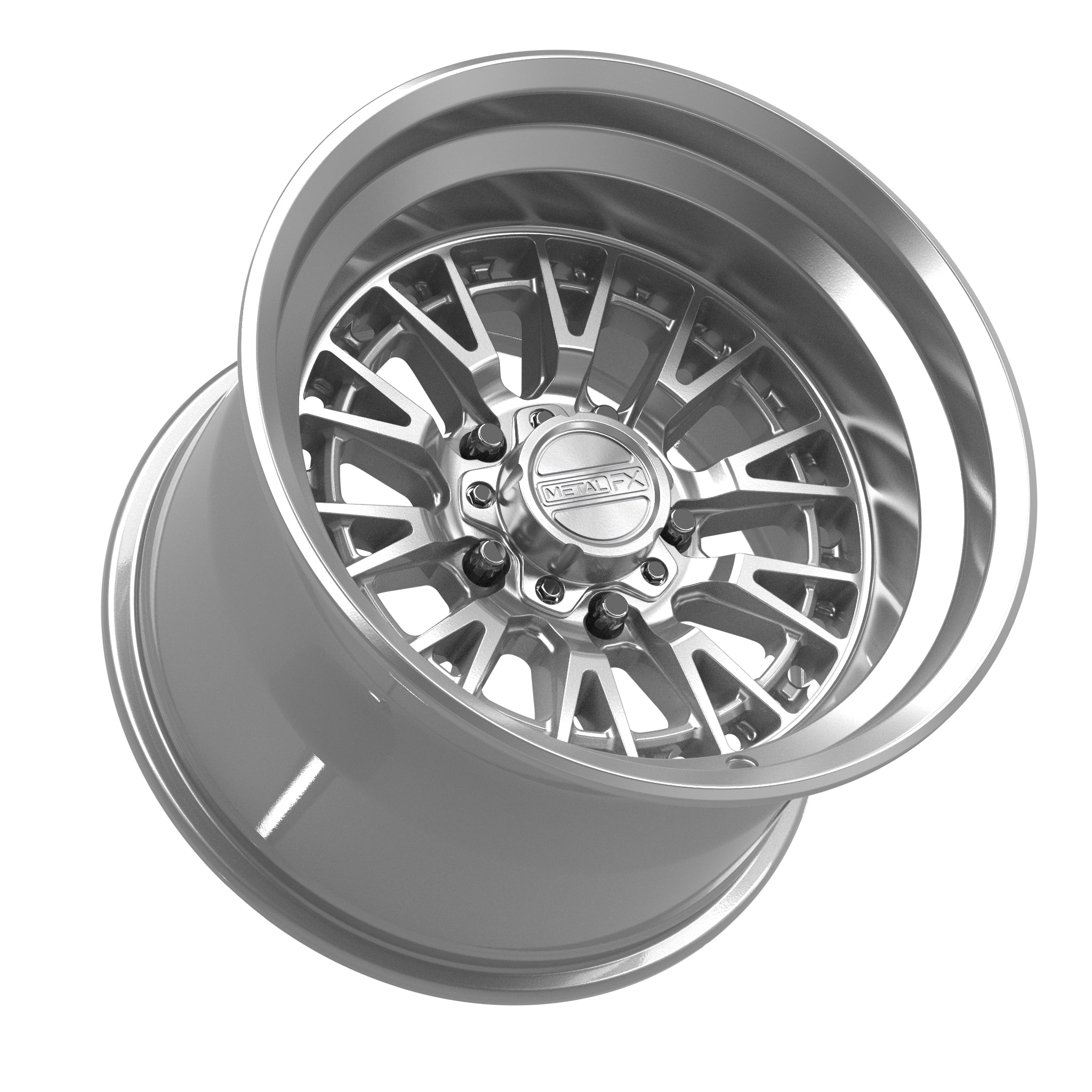 Slayer R Non-Beadlock | Gloss Silver Machined