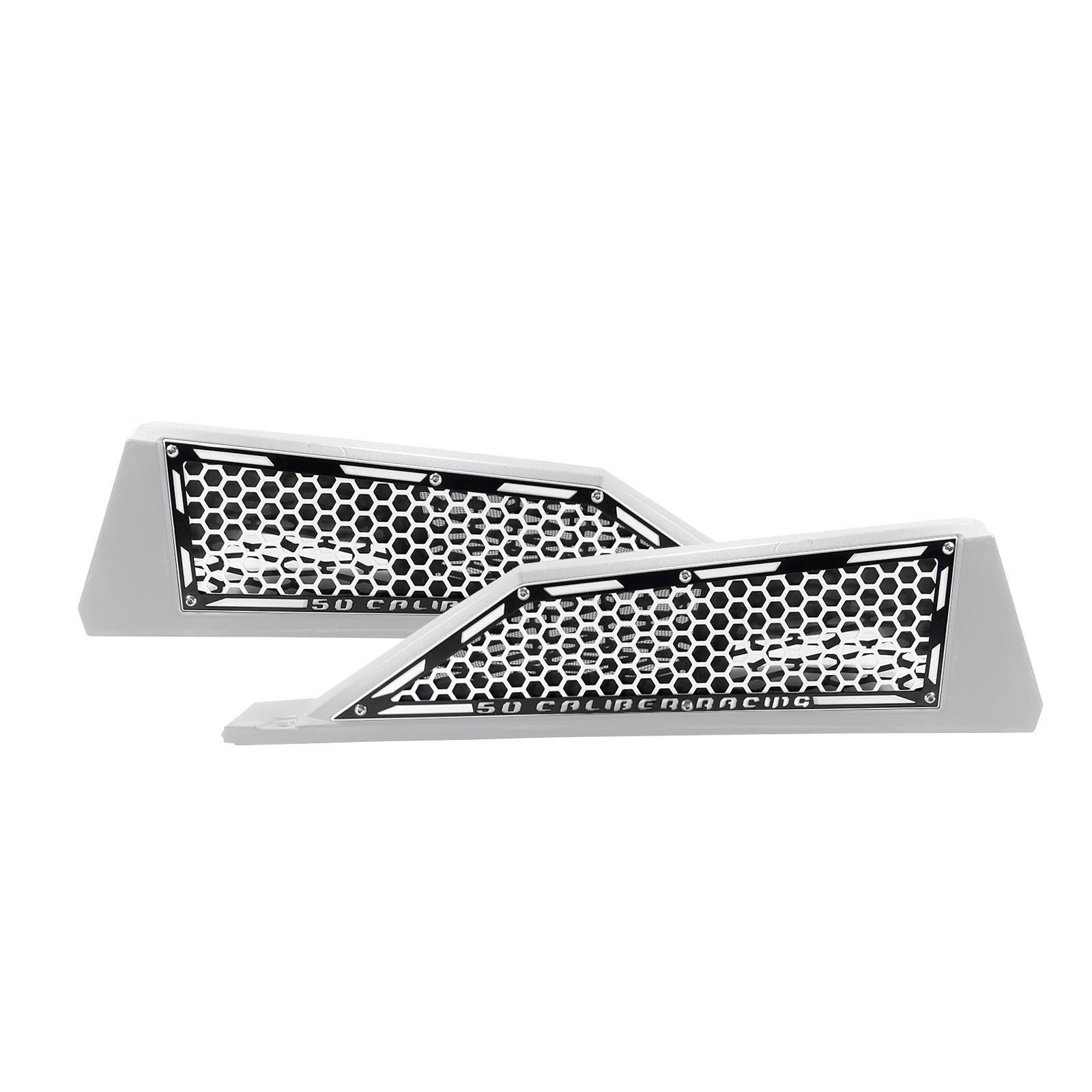 RZR XP Turbo Laser Cut Steel Side Intake Grilles