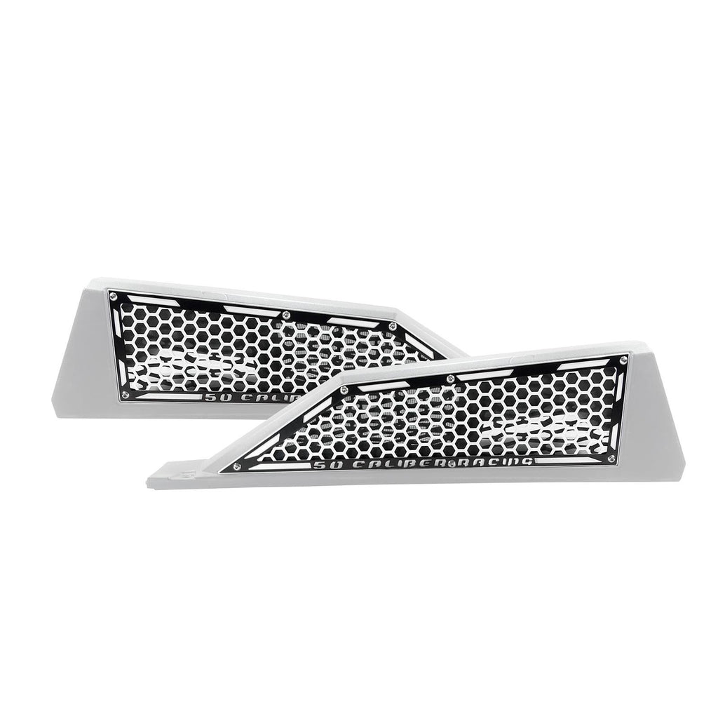 RZR XP Turbo Laser Cut Steel Side Intake Grilles