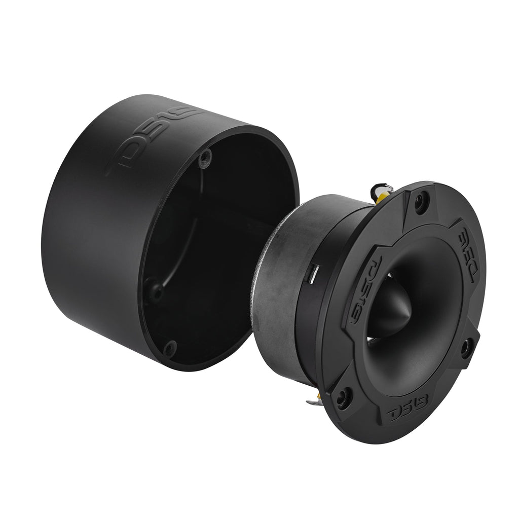 NXL 3.8” Marine Water-Resistant Super Bullet Tweeter with 1” Aluminum Voice Coil | 120W RMS 4-Ohm