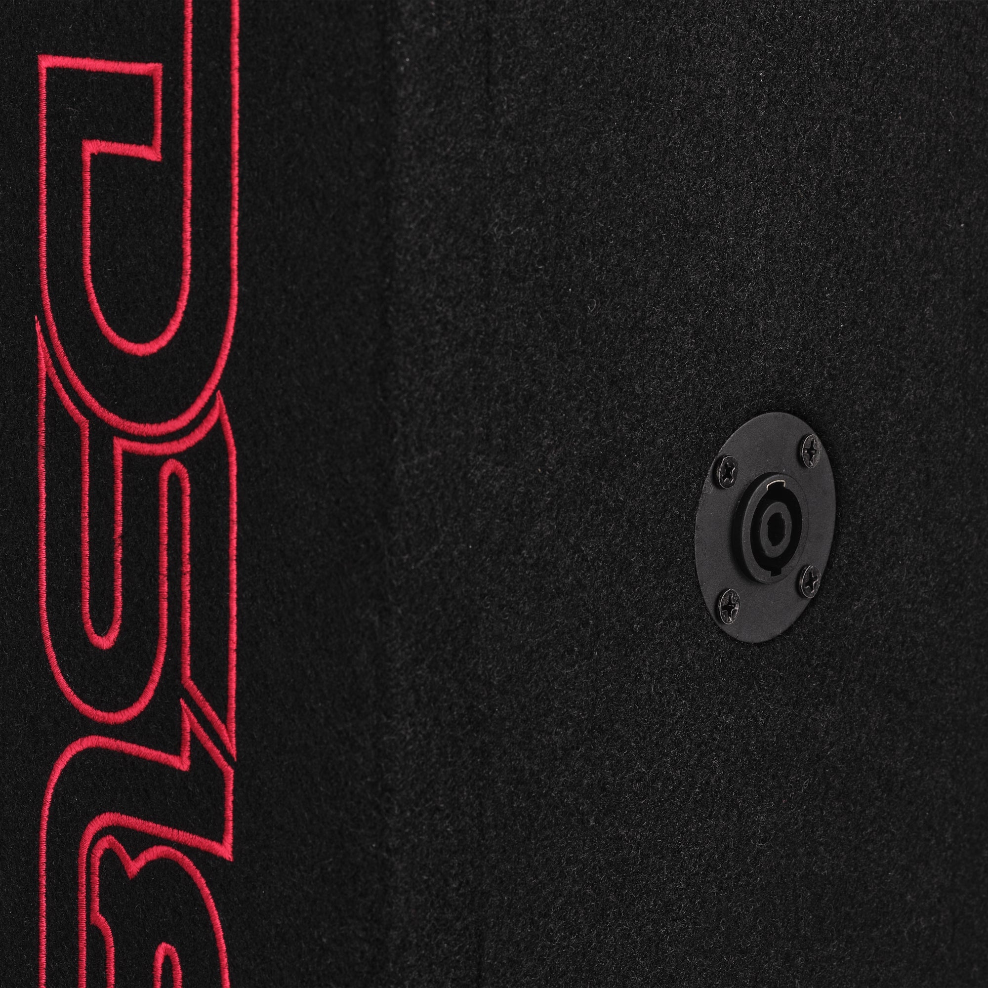 Loaded Voceteo Enclosure with Dual 8" Speakers, Dual 3.78" Tweeters, Amplifier & Speakon Cable