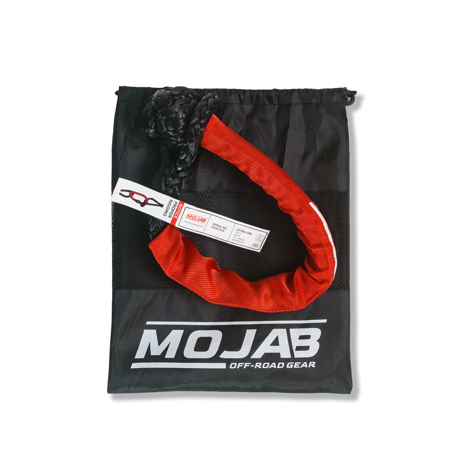 Soft Shackle 1/2'' x 24” - Single Shackle