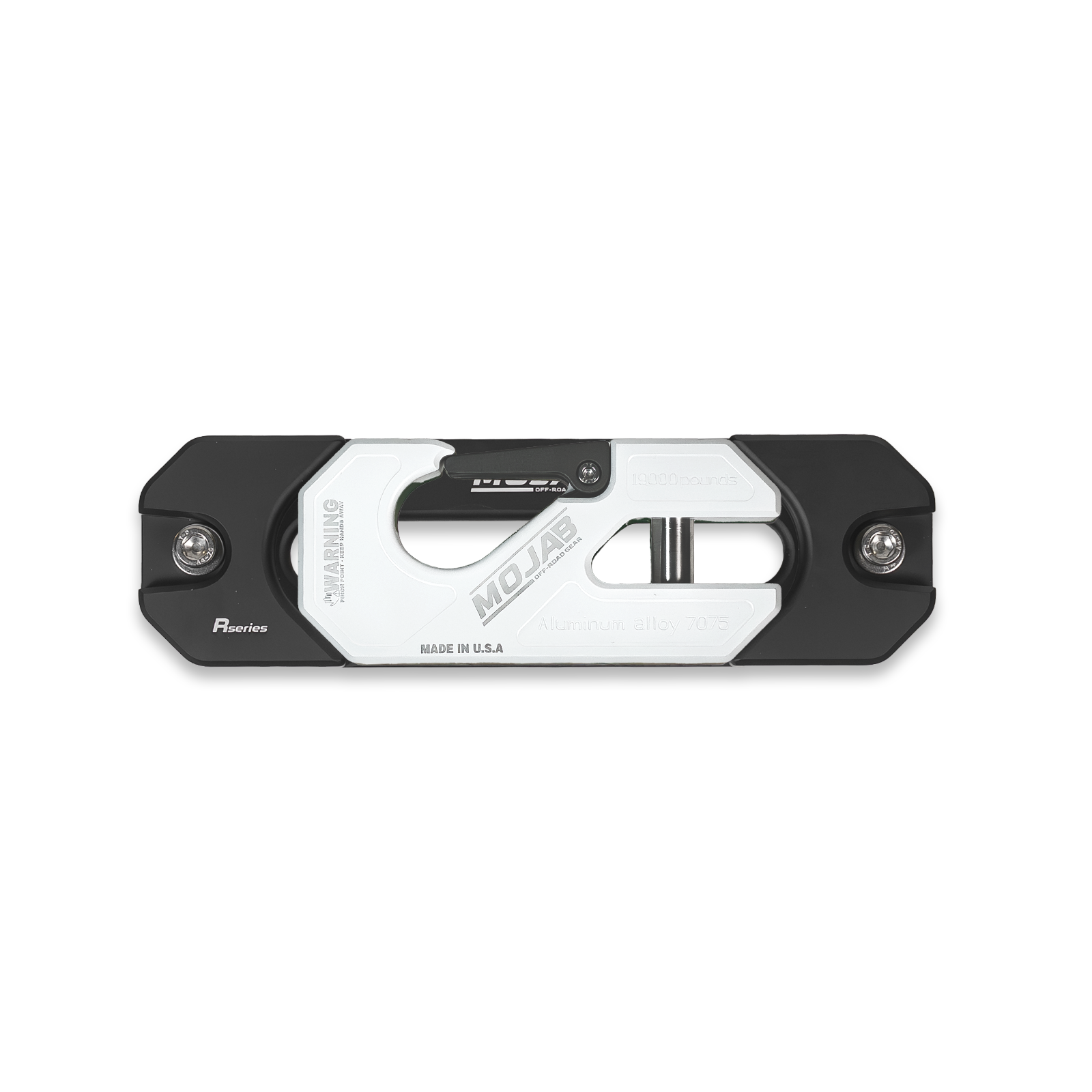 MOJAB Aluminum Recessed Winch Shackle with Fairlead Kit