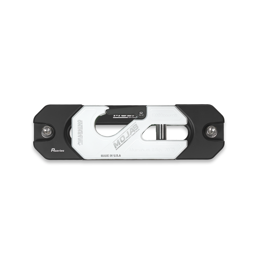 MOJAB Aluminum Recessed Winch Shackle with Fairlead Kit