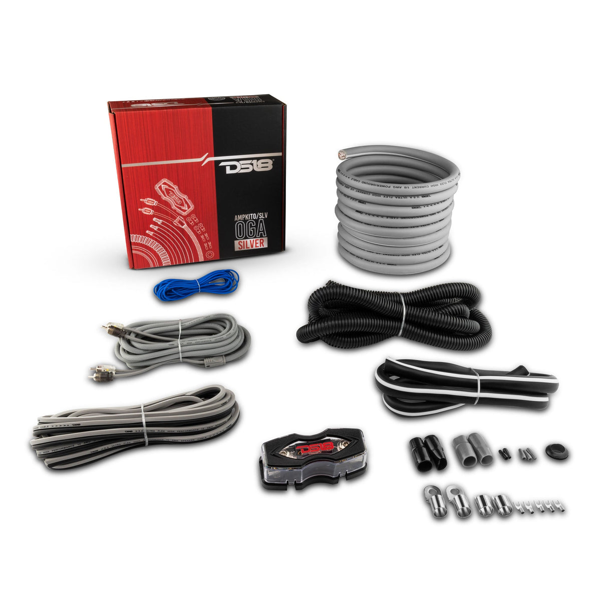0-GA CCA Amplifiers  Installation Kit - SILVER