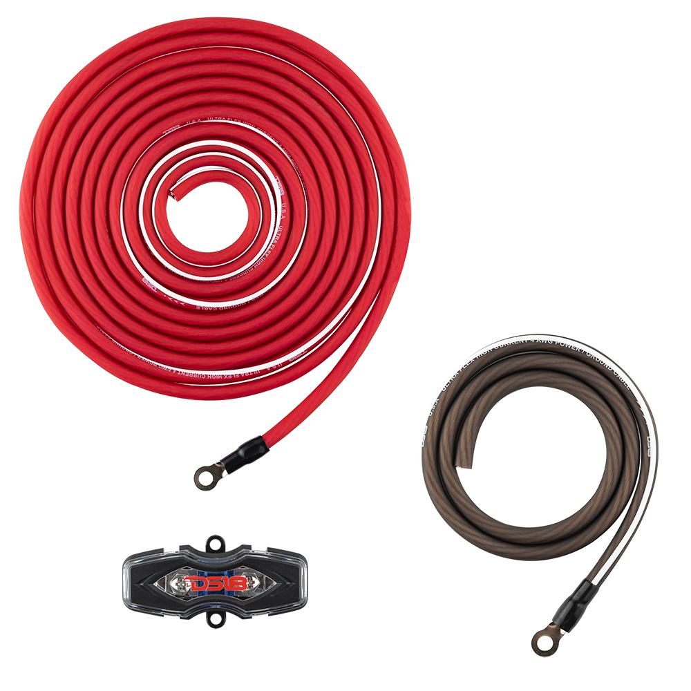 0-GA CCA Amplifier Installation Kit - RED