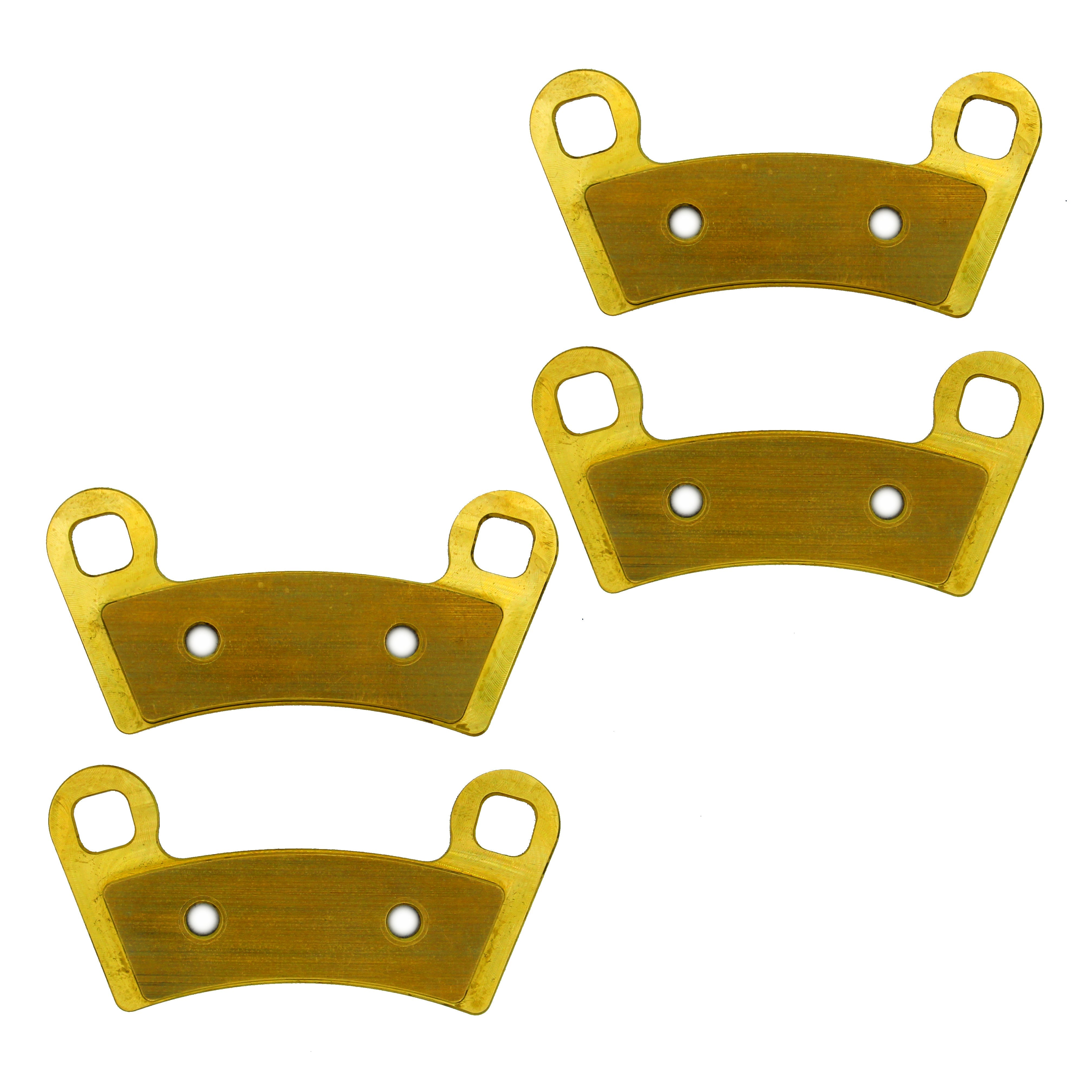 Polaris General 1000/4 1000/XP 1000 2016-2026 Brass Brake Pad Set