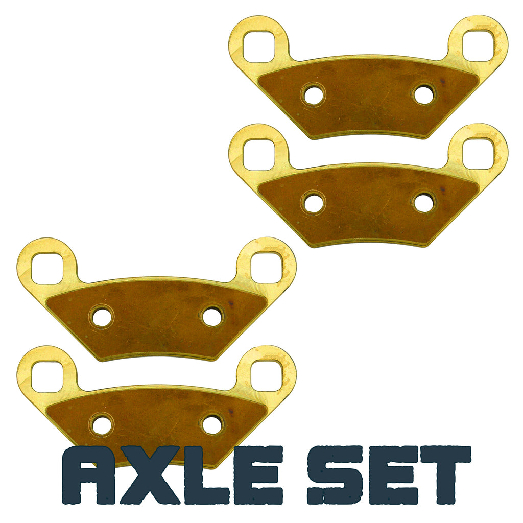 Polaris Scrambler 850 2013-2026 Brass Brake Pad Set