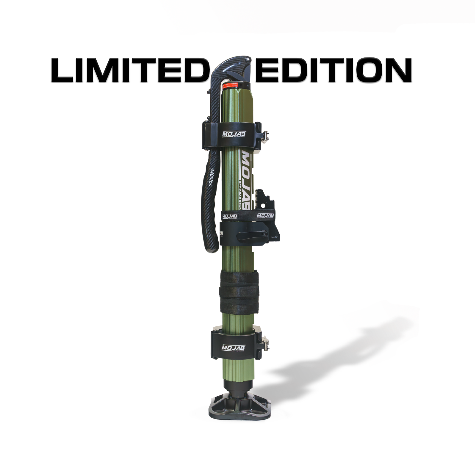 MOJAB CarbonPro Hydraulic Jack with Clamps-Crocodile Green-Limited Edition