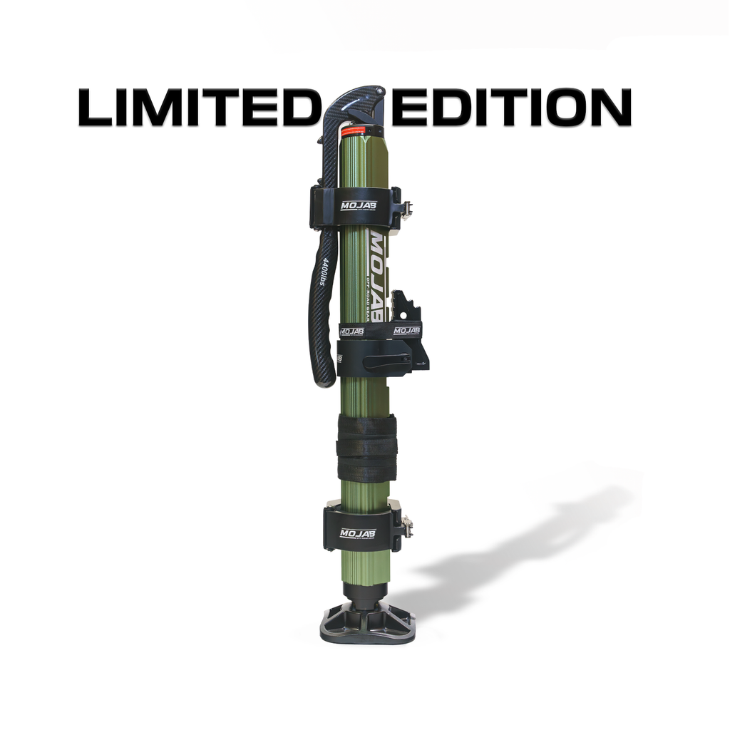 MOJAB CarbonPro Hydraulic Jack with Clamps-Crocodile Green-Limited Edition