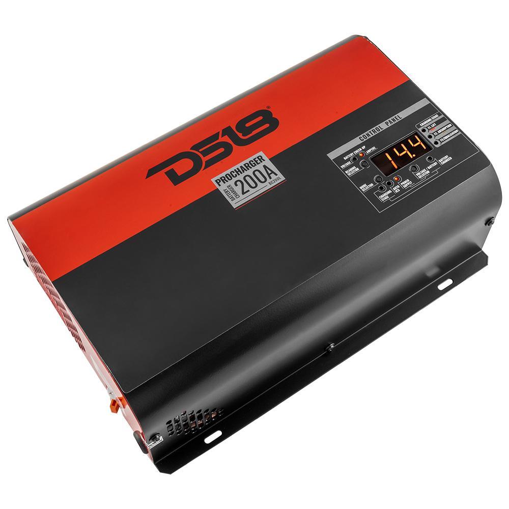 200 Ampere Selectable Charger and Power Supply. Good For Lead Acid, AGM, and Lithium Batteries Made In Brazil