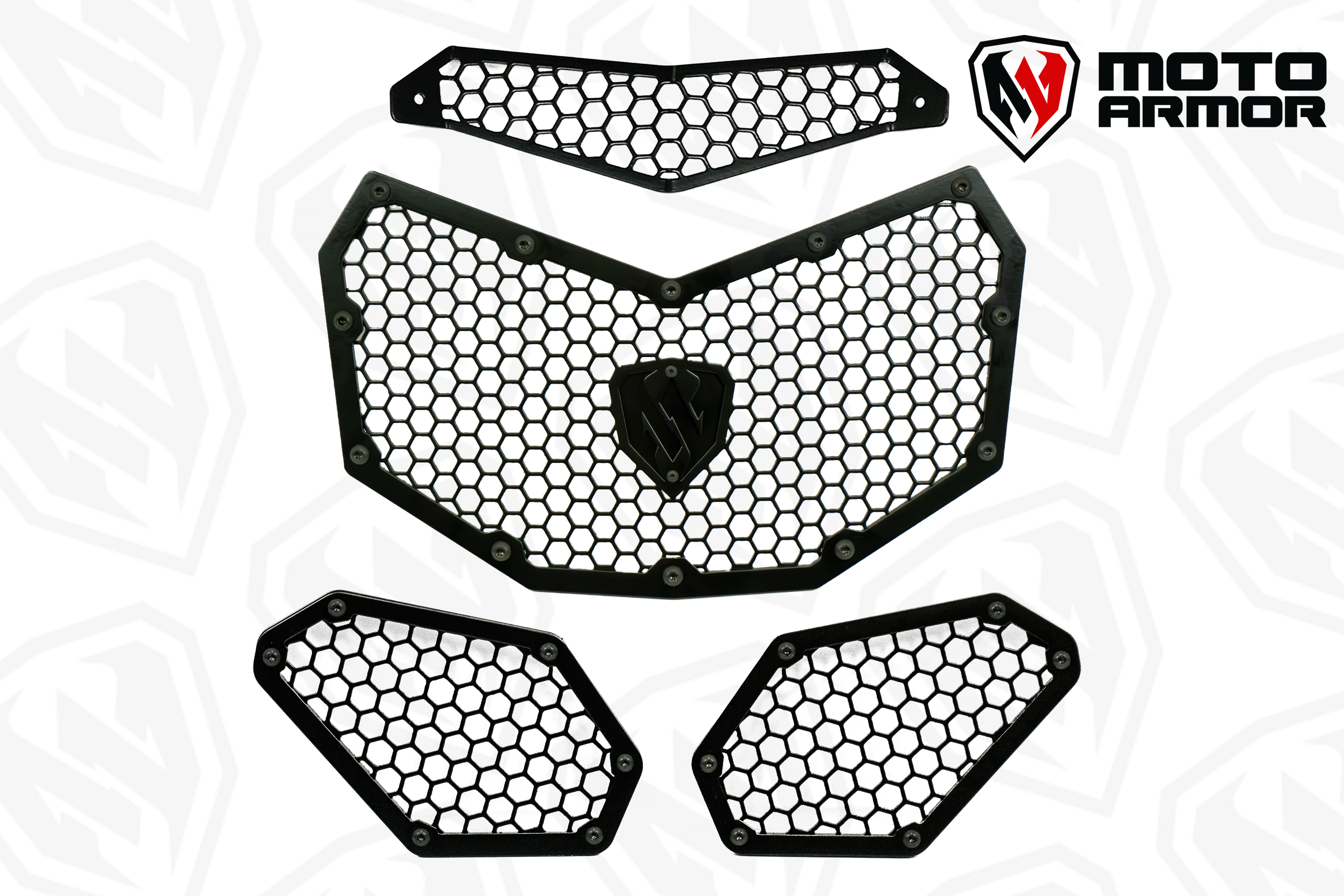 Moto Armor Maverick X3 Radiator Grill Set