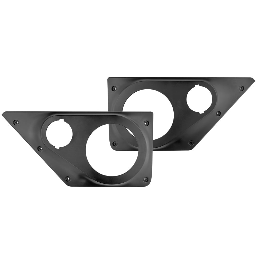 Ford Bronco 6th GEN Loaded Front Door 6.5" Speakers and 3.78" Tweeter Speaker Panels Package