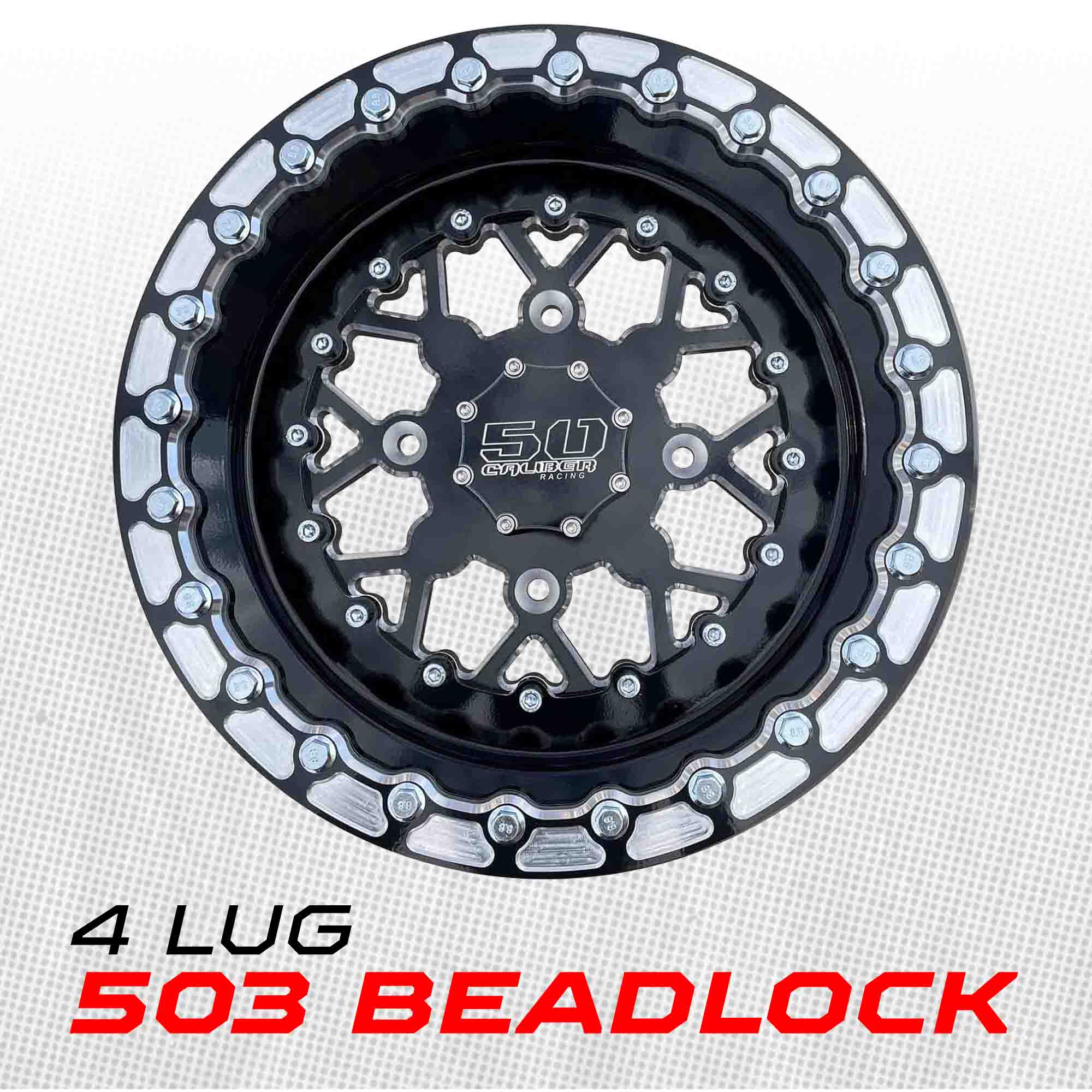 503 Billet Aluminum Beadlock wheel Black