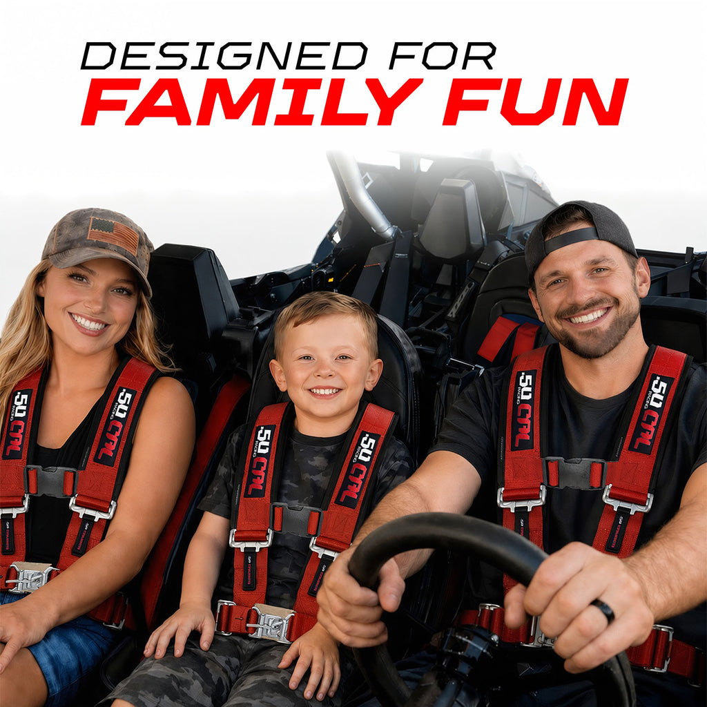 Polaris General Bump Seat with Harness