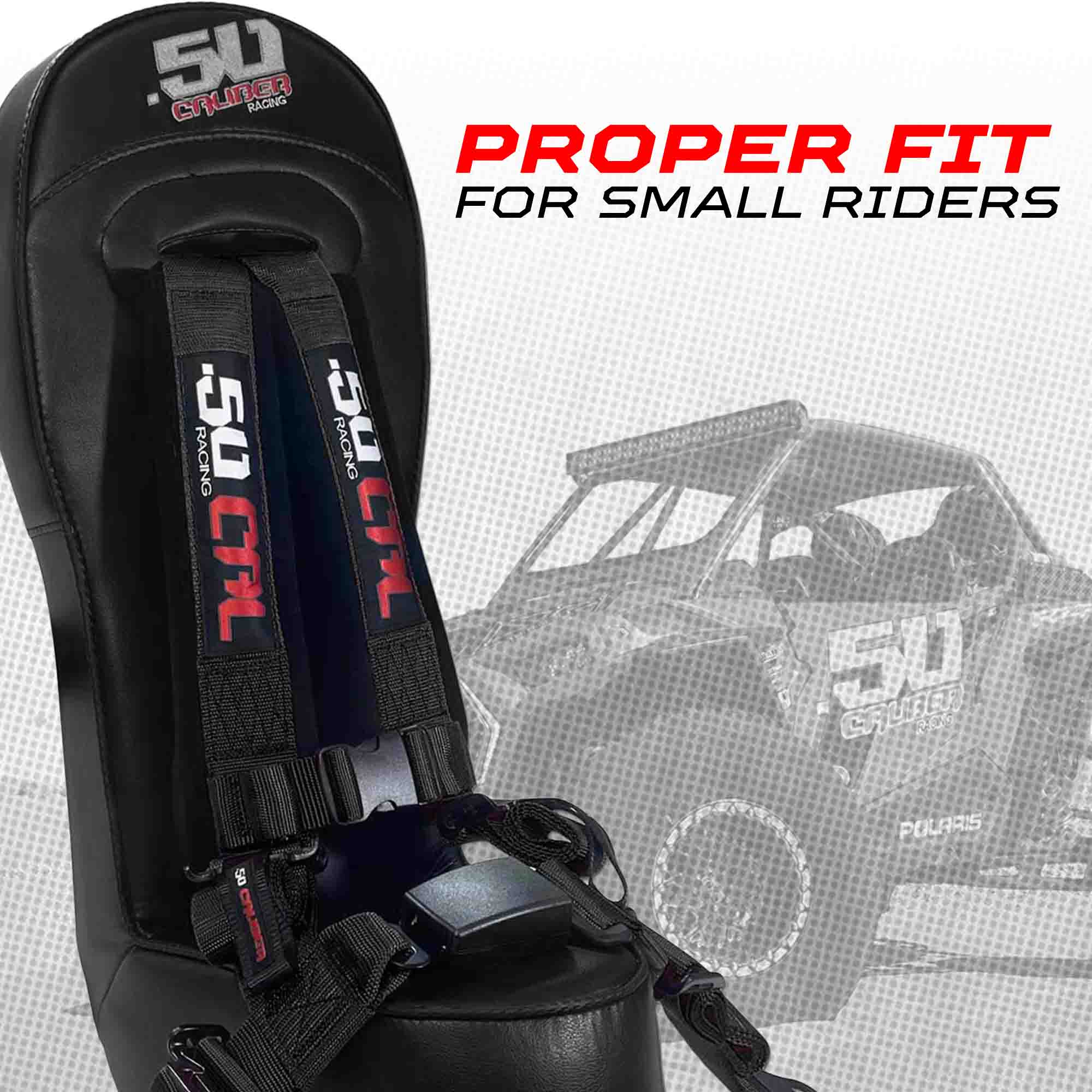 Kawasaki Teryx4 Rear Bump Seat & Safety Harness
