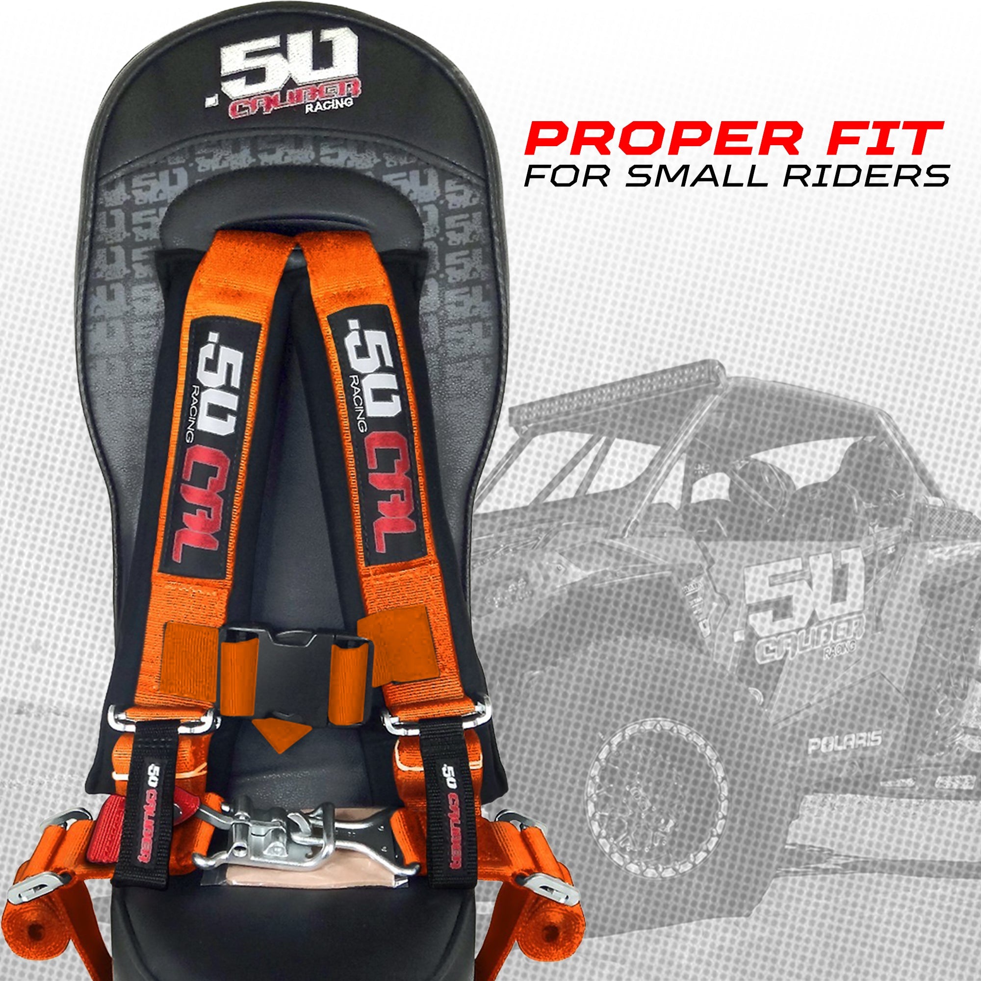 Polaris General Bump Seat with Harness