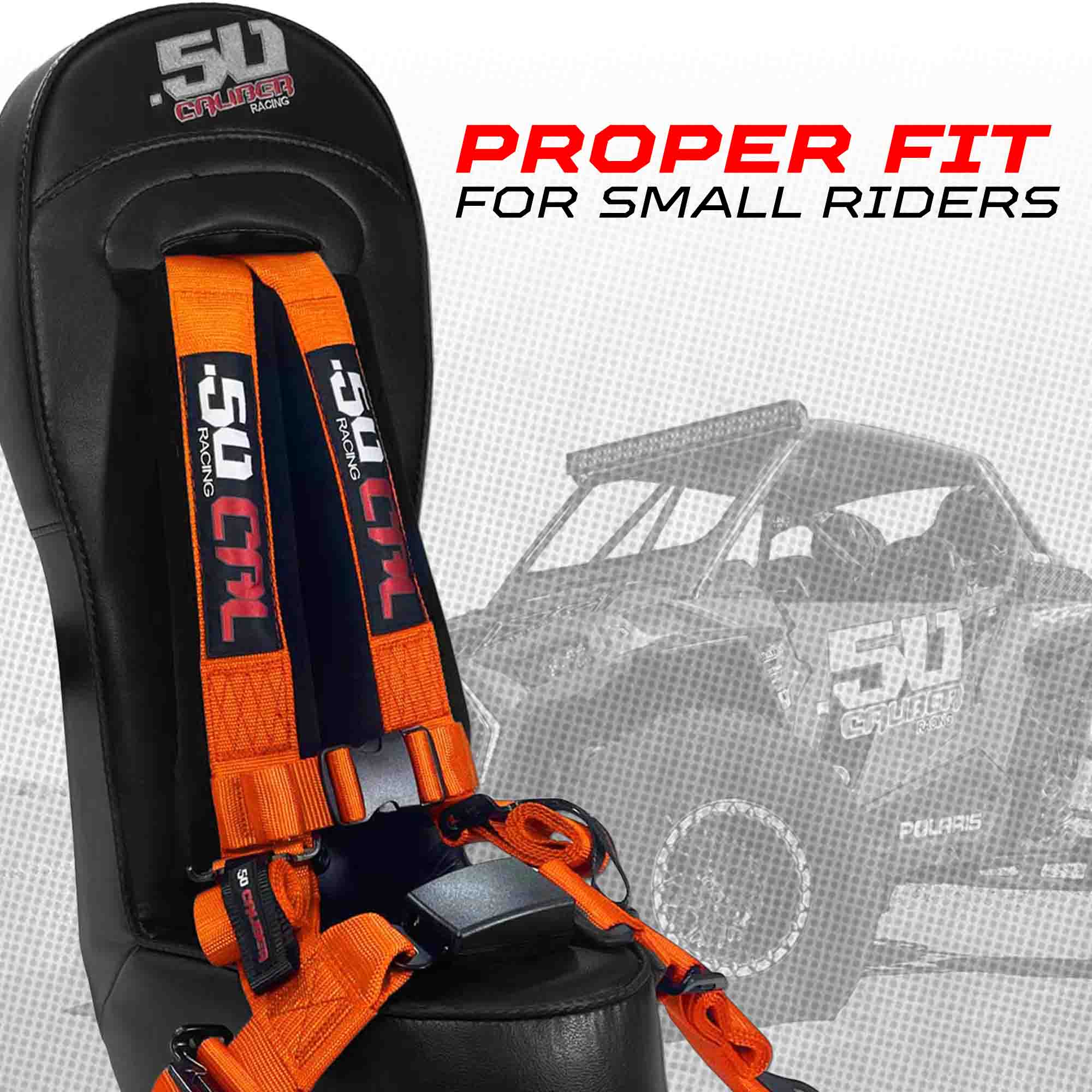 Kawasaki Teryx4 Rear Bump Seat & Safety Harness