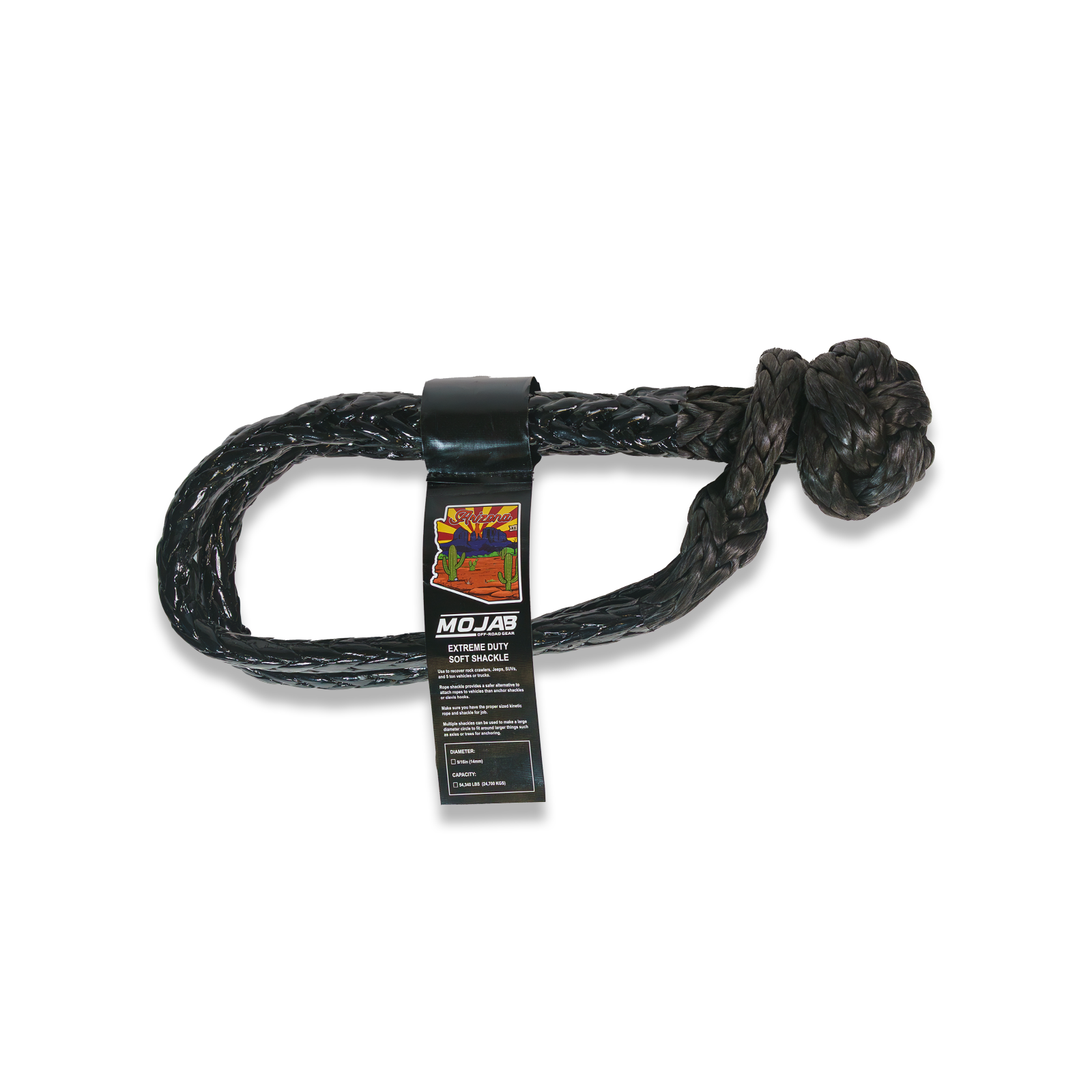 Extreme duty soft shackle 9/16'' x 31.5''