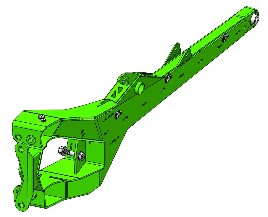 Polaris RZR Turbo R / Pro S Toe Link Delete Trailing Arms