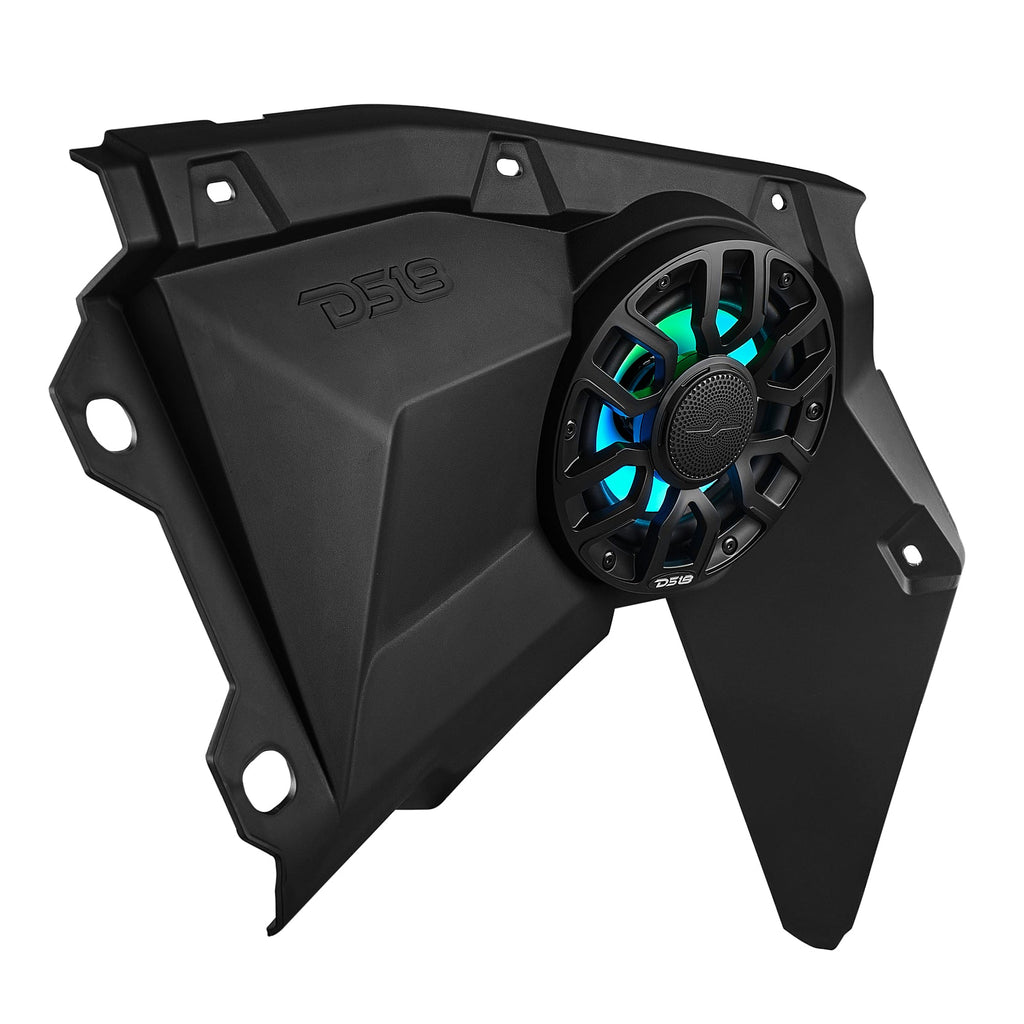 Can-Am Maverick X3 Dashboard Panel Loaded with NXL-IQ 6.5" 2-Way Coaxial Marine Speakers and Digital LED Lights