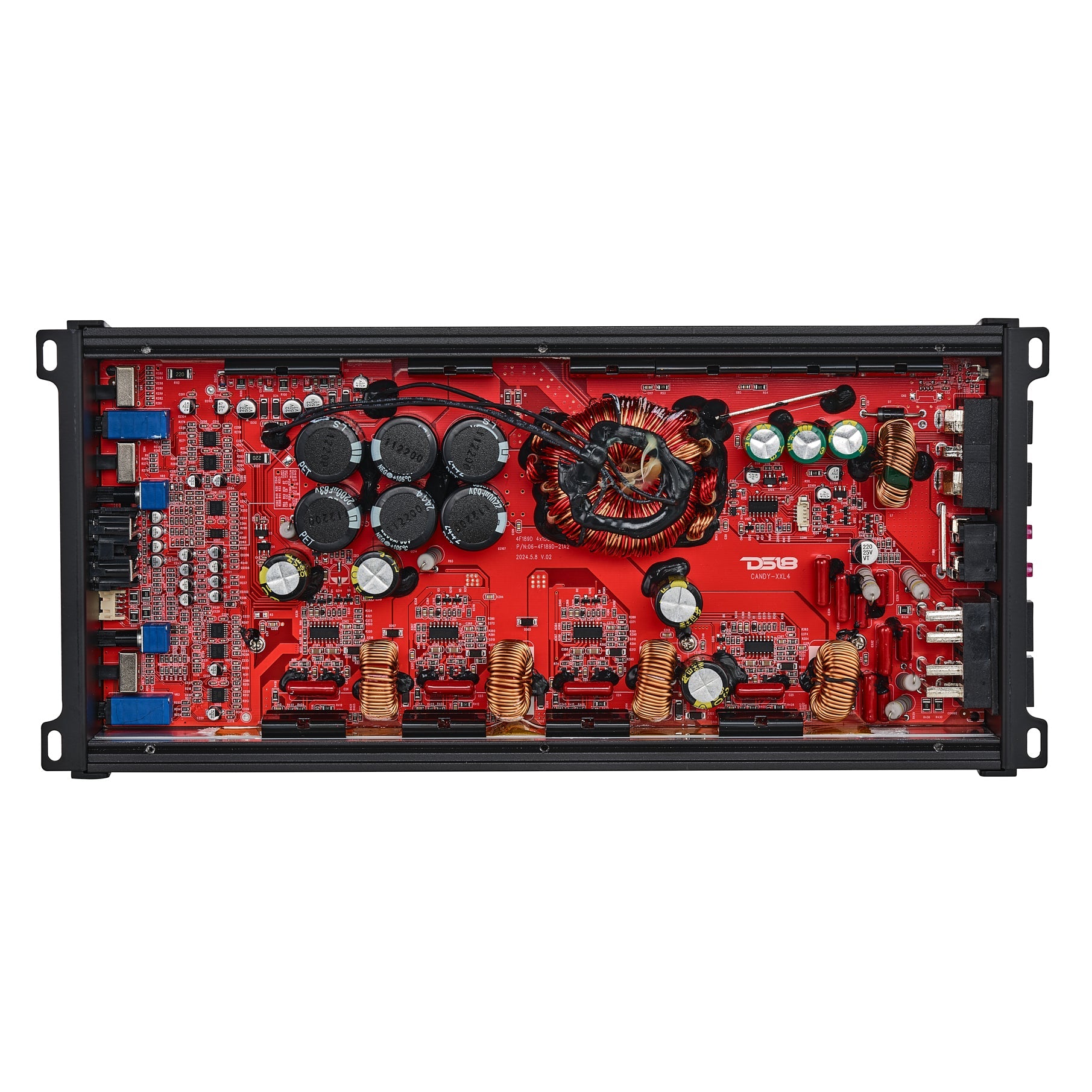 CANDY Compact Full-Range Class D 4-Channel Amplifier 3200 Watts