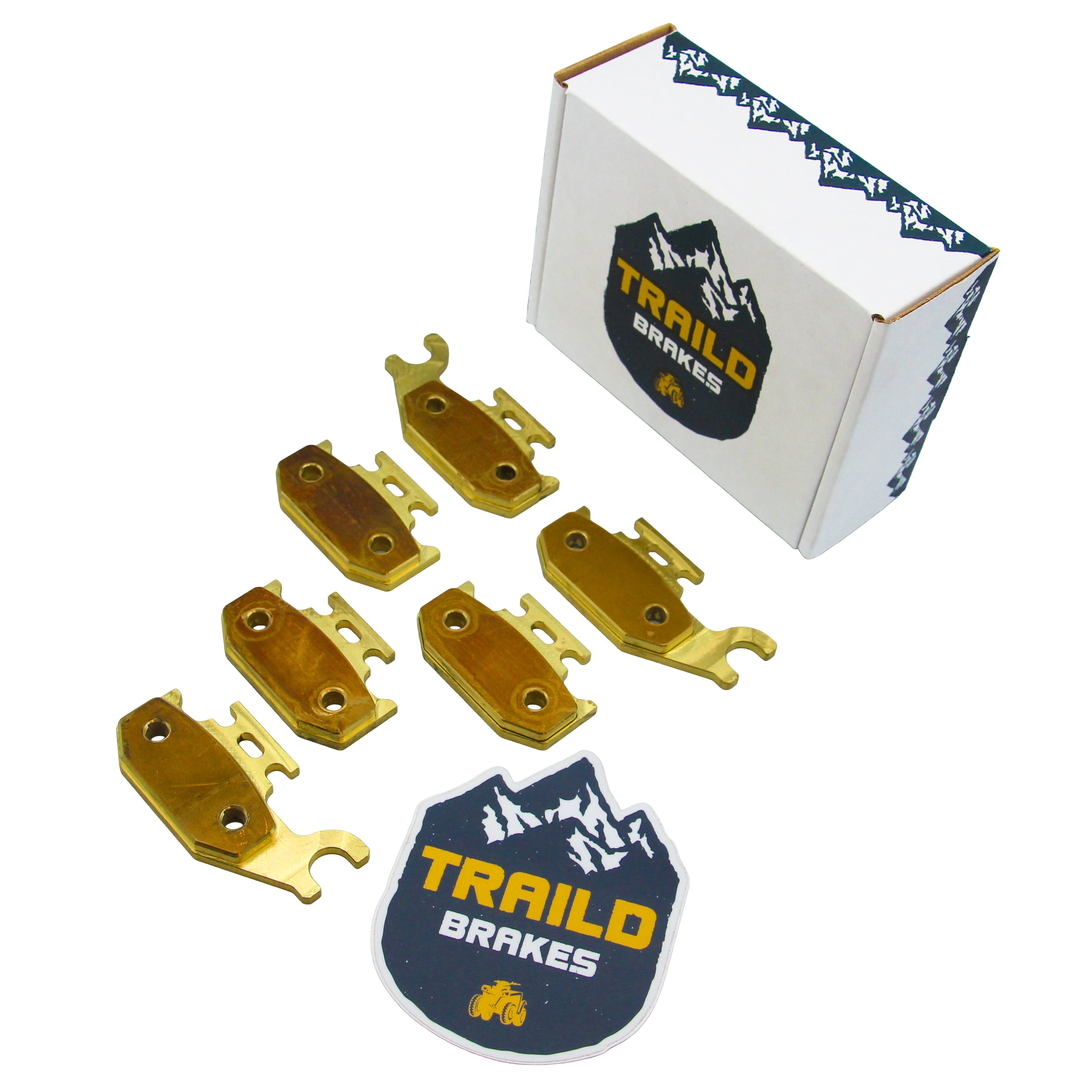 Can-Am/Bombardier DS 650 2000-2007 Brass Brake Pad Set