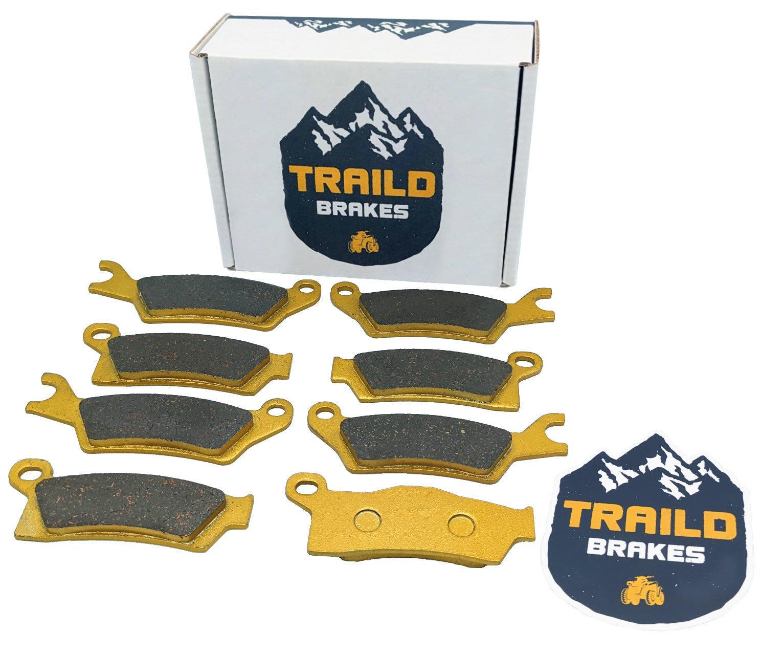 Can-Am Outlander 1000/850/650/450 6x6 2015-2026 Ridge Rider Rotor and Pad Kit