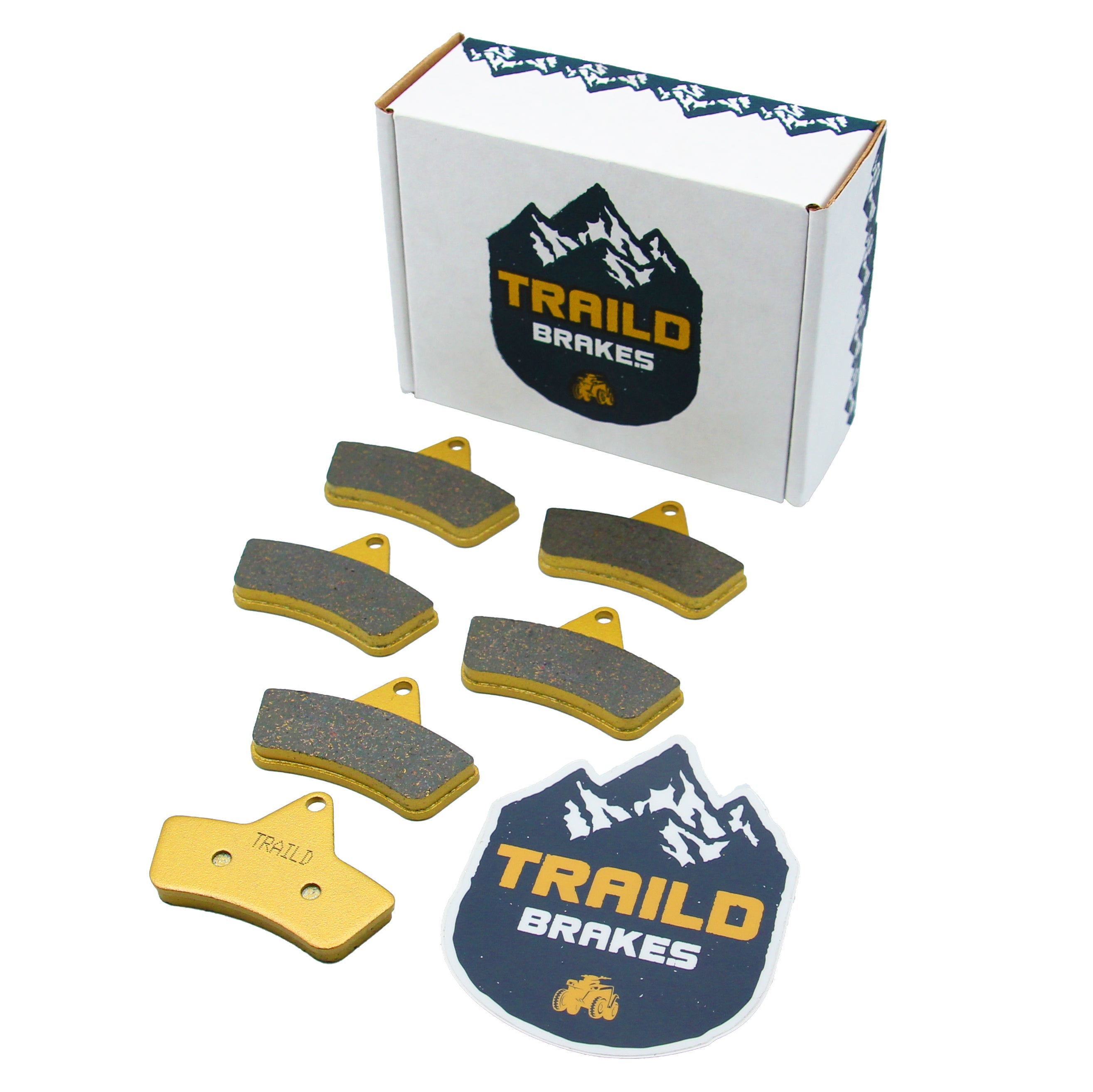 Arctic Cat ATV 250/300/400/454/500 1996-2004 Ceramic Brake Pad Set