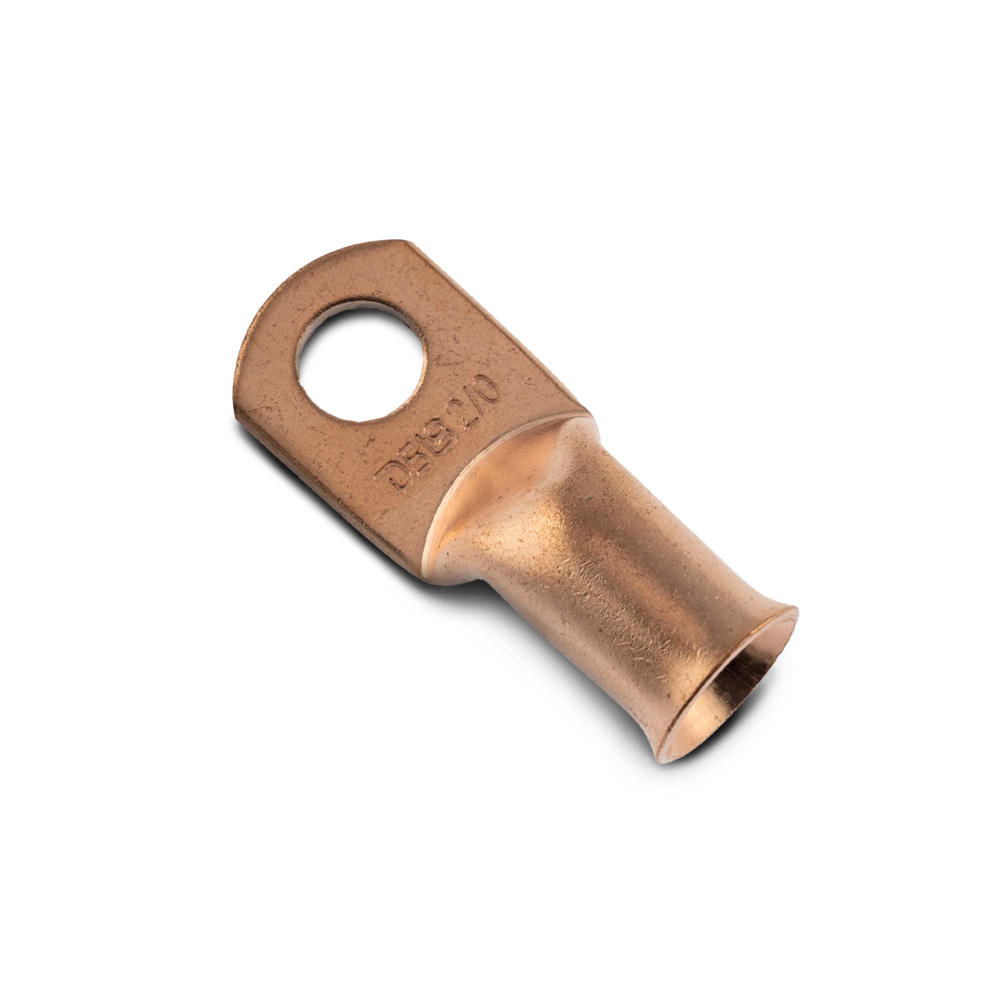 2/0-Ga Copper Ring Terminals Pack of 10