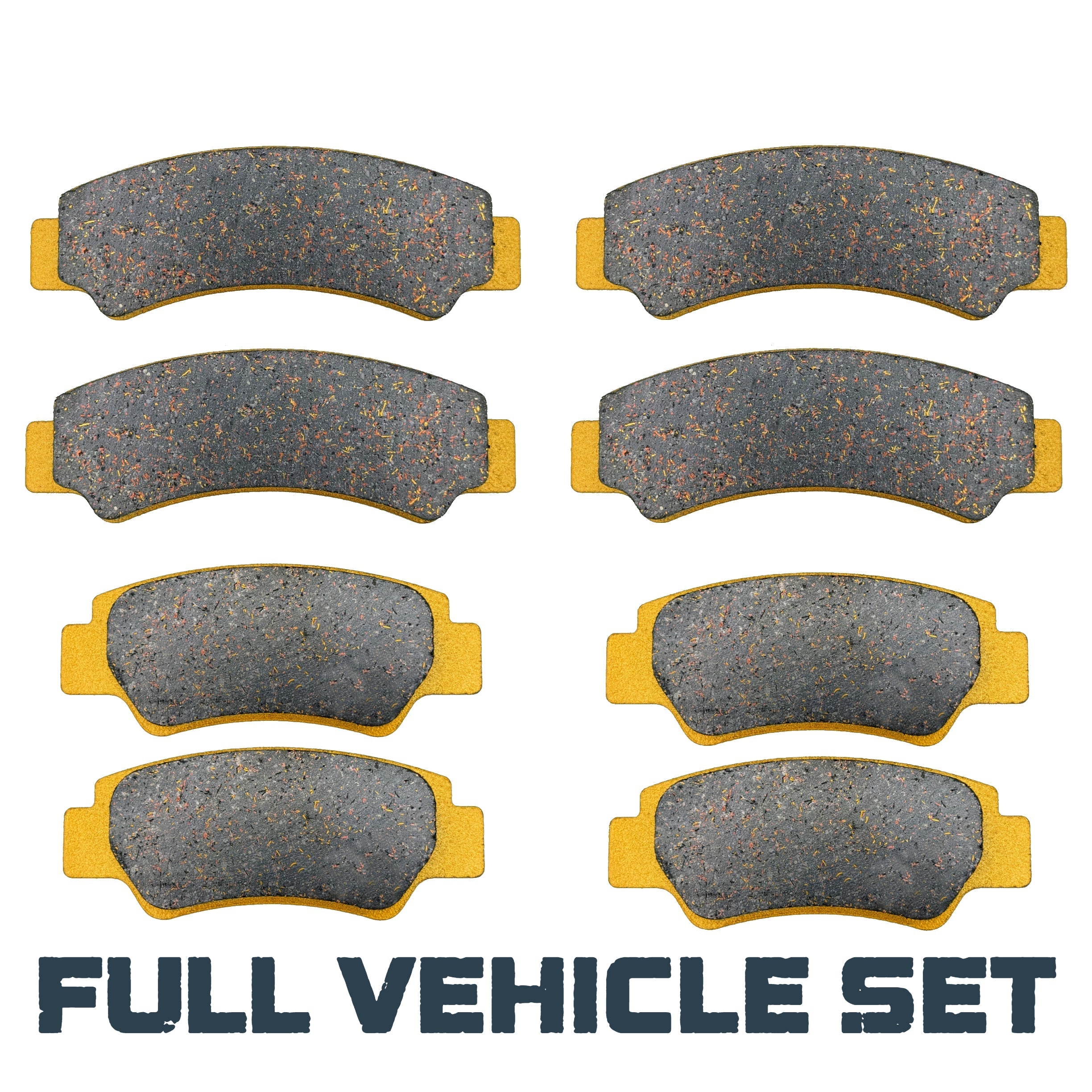 CFMoto ZFORCE 500/800/950/1000 2018-2026 Ceramic Brake Pad Set