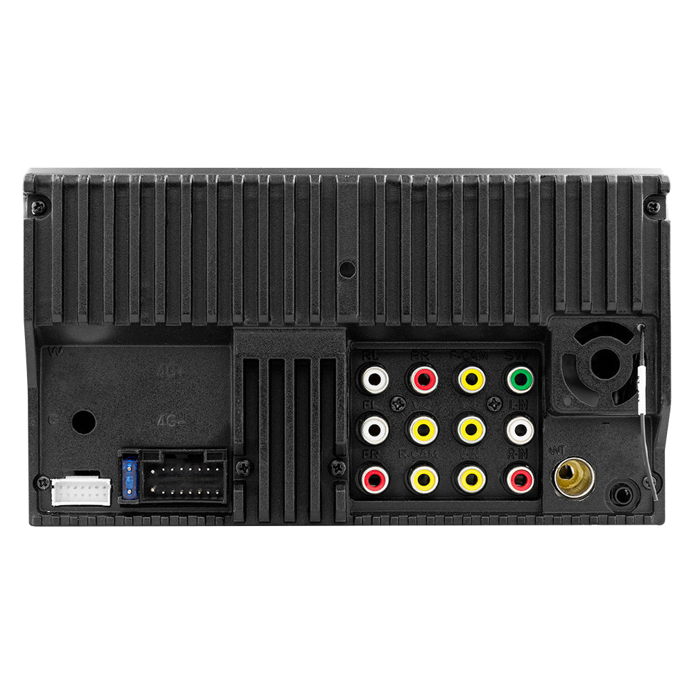 7" Touchscreen Mechless Double-DIN Headunit with Bluetooth, USB, Mirror Link And Car play