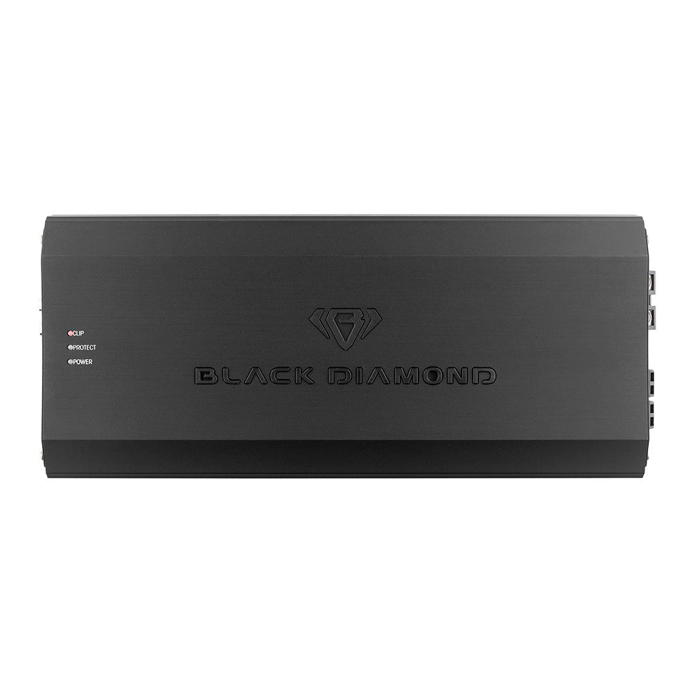 Black Diamond 1-Channel Class D Monoblock Amplifier | 1500W RMS at 1-Ohm