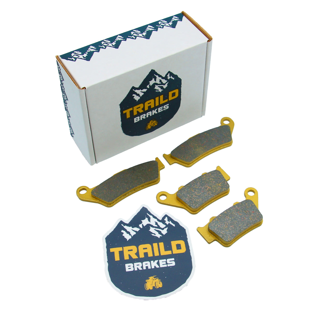 KTM SX/SC/EXC/EGS/LC4 125/200/250/300/350/380/400/440/450/520/620/640 1994-2004 Ceramic Brake Pad Set