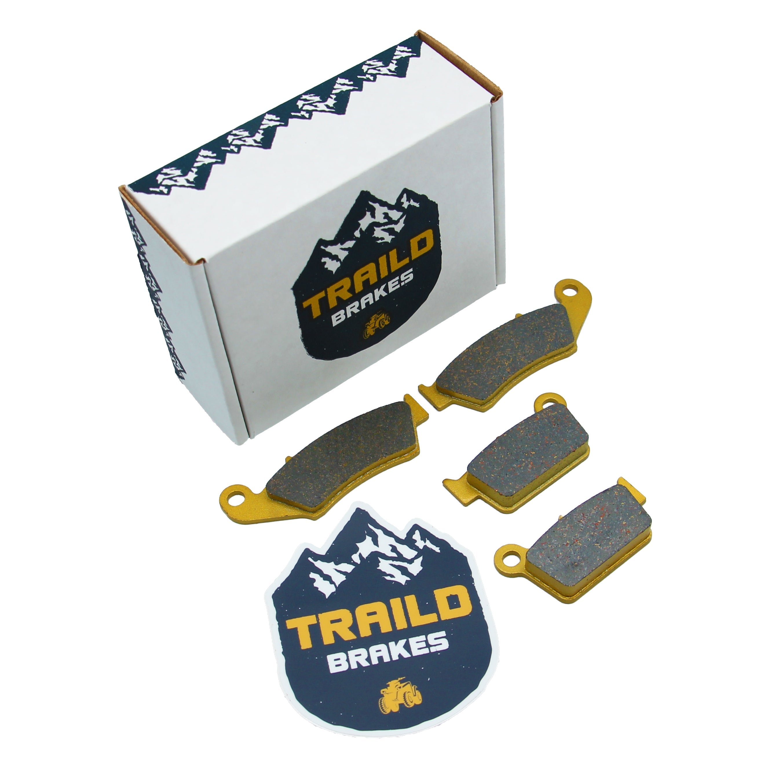 Yamaha WR250F/WR250R/WR450F 2003-2020 Ceramic Brake Pad Set