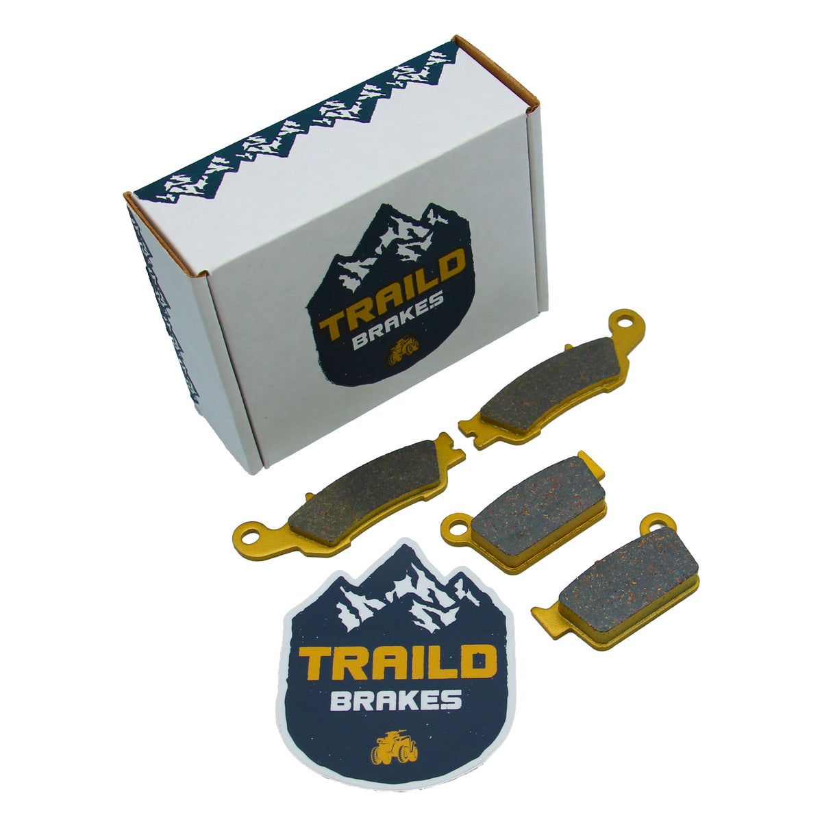 Yamaha WR250F/WR450F 2016-2021 Ceramic Brake Pad Set